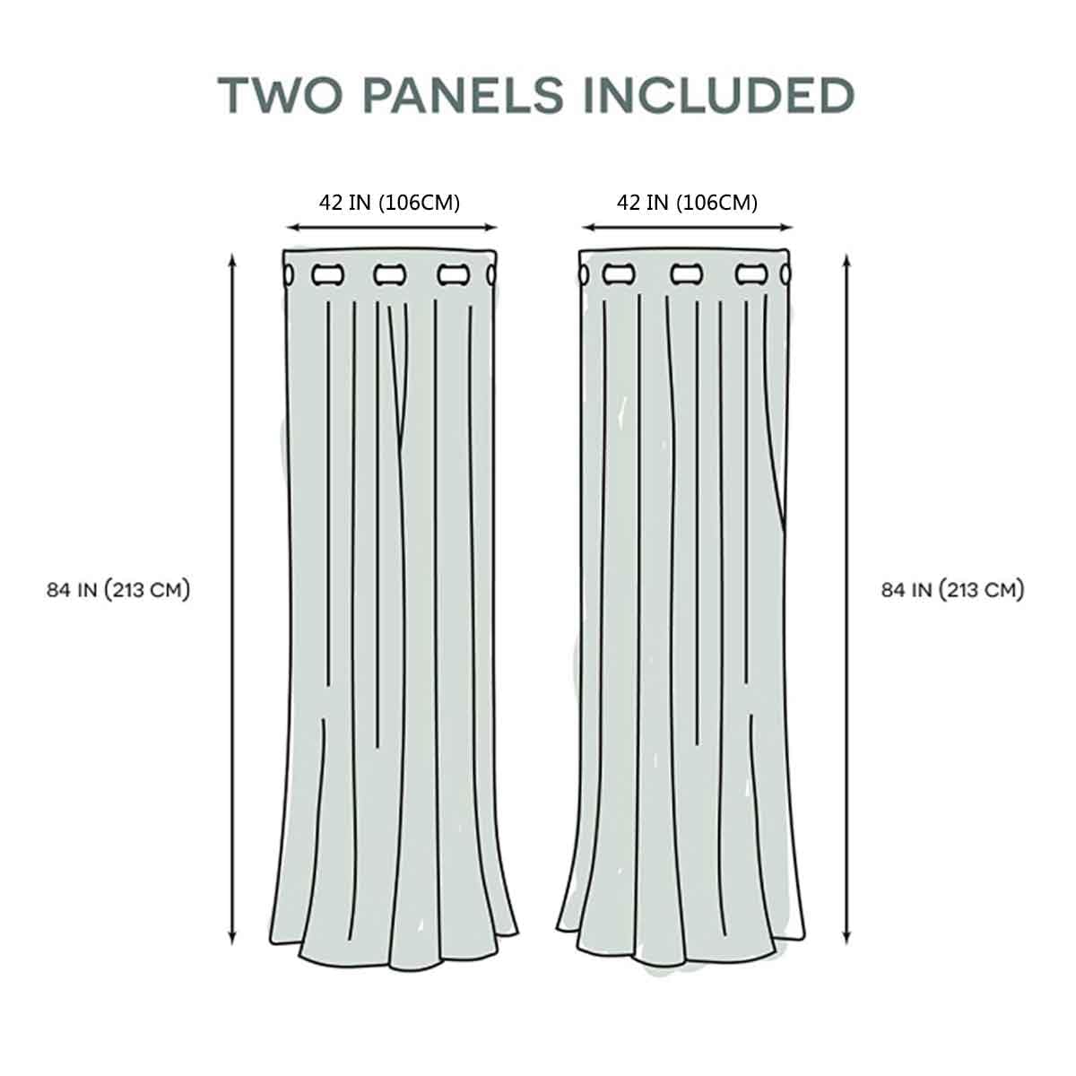 BSPPTI Abstract Curtains for Bedroom 42x84inch Ombre Window Curtain Red and Black Blackout Curtains Insulated Room Darkening Window Drapes for Living Room 2 Panels