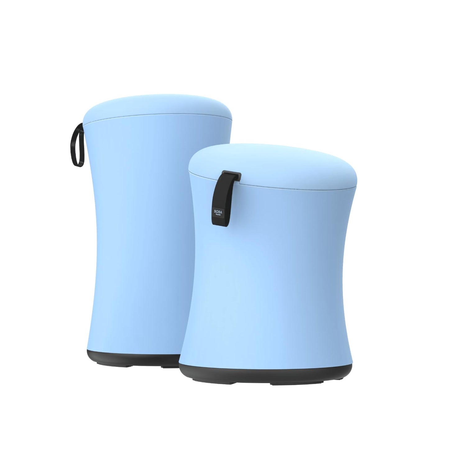 TopJob Boba Chair Stylish Active Wobble Stool, ADHD Chair, Improves Posture and Focus, Ergonomic with Height Adjustable Stool for Adults Children for Home Office, Study Room (Sky Blue)