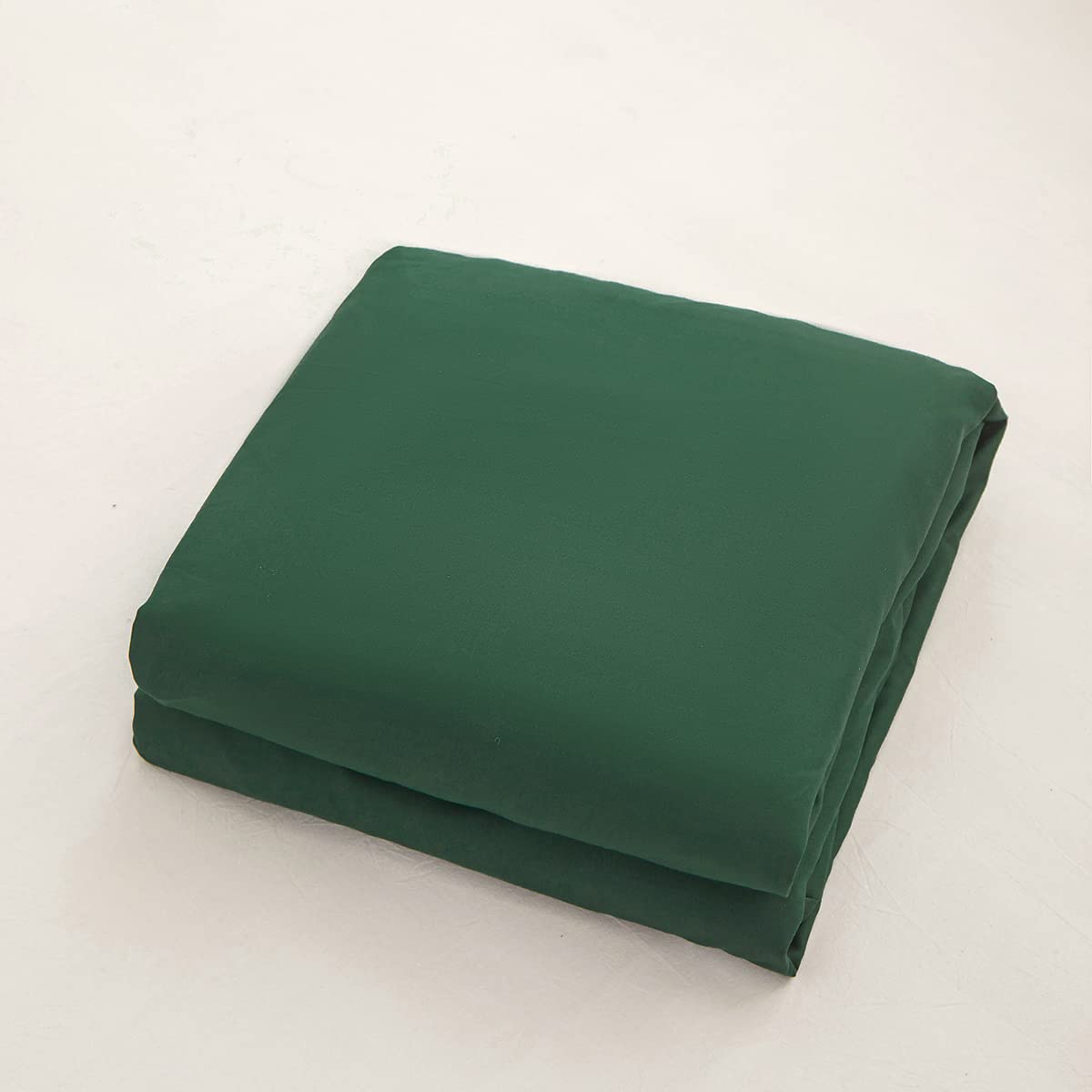 Bedding Queen Size Fitted Sheet Only- Bottom Mattress Fitted Sheet-Fits 15inches Deep Mattress Pocket -Soft and Microfibe-Shrinkage and Fade Resistantr-Easy Care-Dark Green