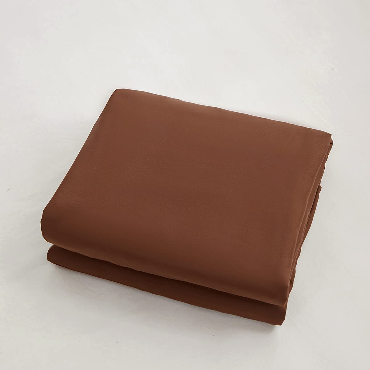 Rushrushlulu Bedding Queen Size Fitted Sheet Only- Bottom Mattress Fitted Sheet-Fits 15inches Deep Mattress Pocket -Soft and Microfibe-Shrinkage and Fade Resistantr-Easy Care-Brown