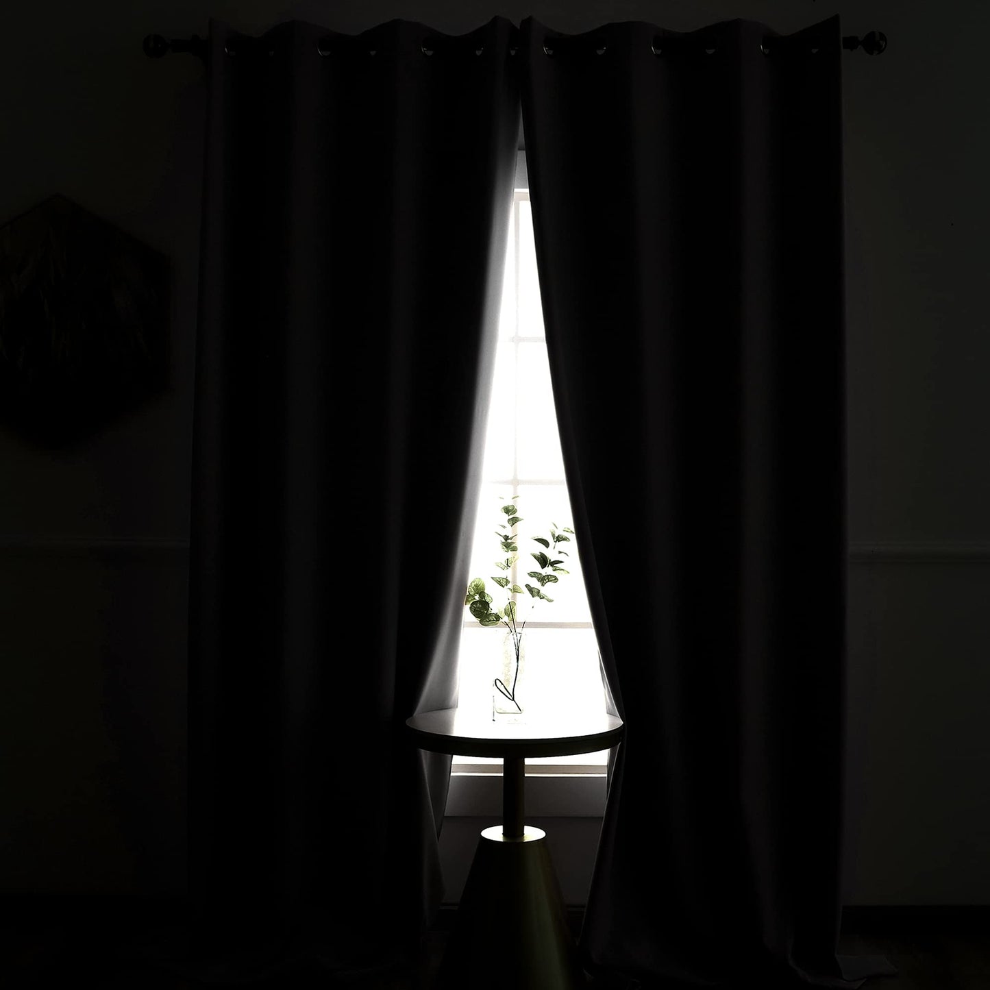 YGO Hunter Green Blackout Curtains for Bedroom Thermal Insulated Window Curtain Panels for Living Room 63 inches Long Room Darkening Window Treatment Sets 2 Panels