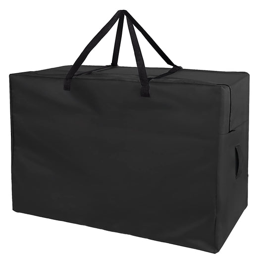 Folding Mattress Storage Bag-33 inch Heavy Duty Carrying Bag Fits 4 In Narrow Twin & Cot Mattress Sturdy Cushion Storage Bag for Tri-Fold Guest Bed Mattress Carry Case - 33"L×27"W×16"H, Cover Only