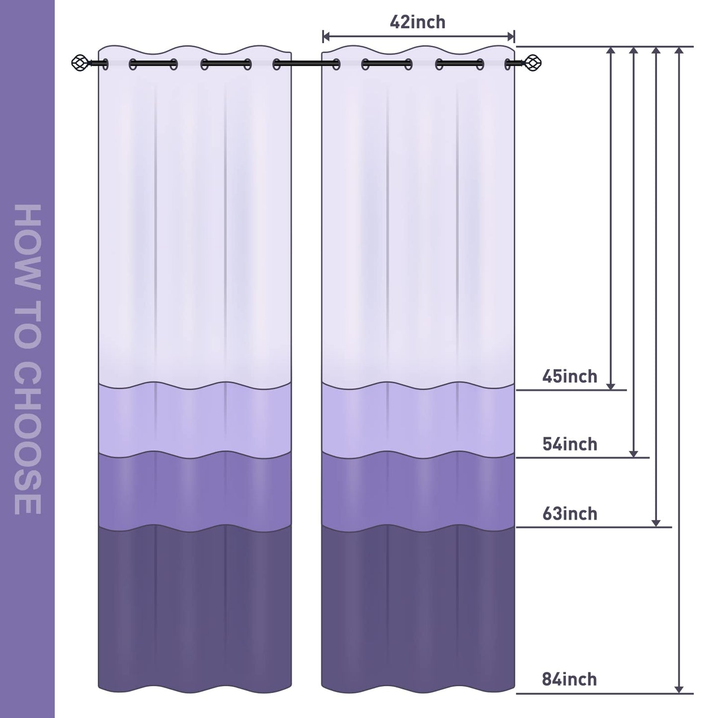 Jekeno Ocean Palm Trees Blackout Curtains Beach Sky Sunshine Seascape Seaside Scenery Decor for Home Bedroom Living Room Grommet Window Drapes 2 Panel Set, 42"x84"