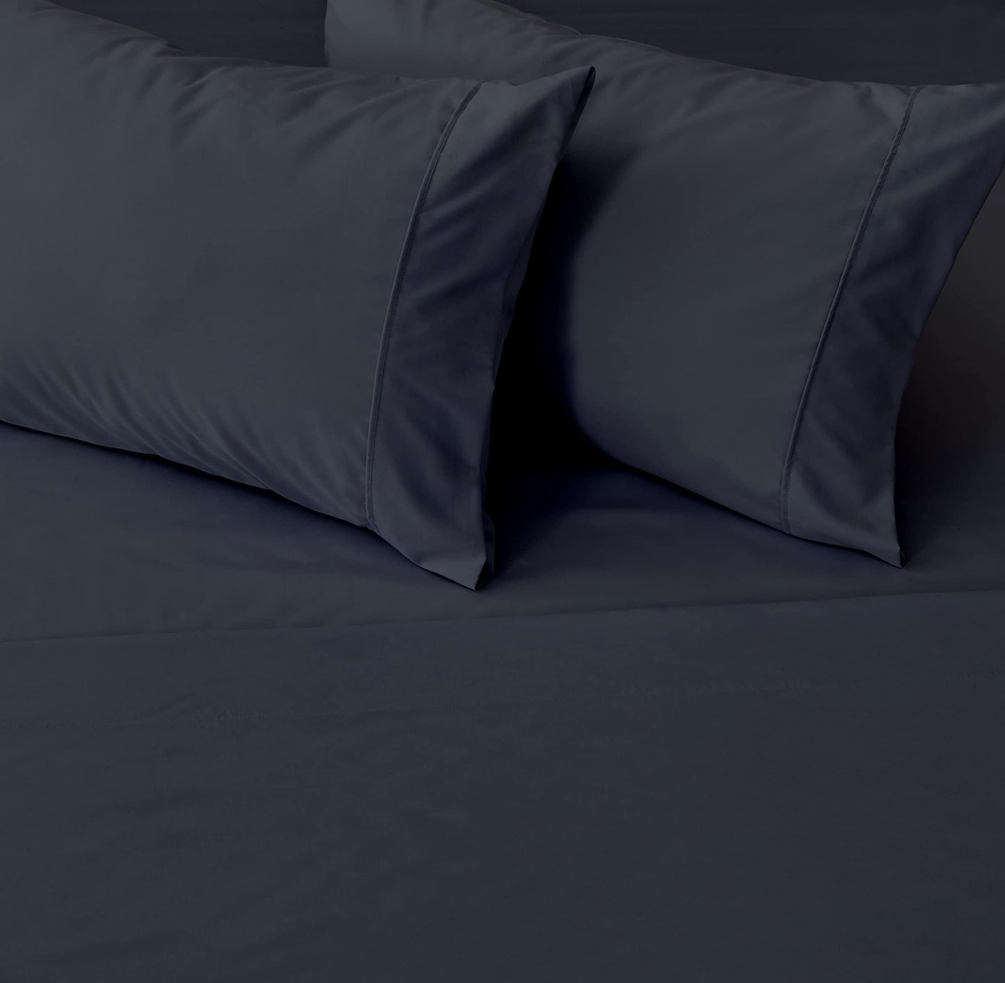 Great Bay Home 3-Piece Twin Blue Microfiber Sheet Set - Ultra-Soft, Brushed Bedding Sheets & Pillowcases - Wrinkle & Fade Resistant, All-Season Bed Sheets for Bed (Twin, Ocean)