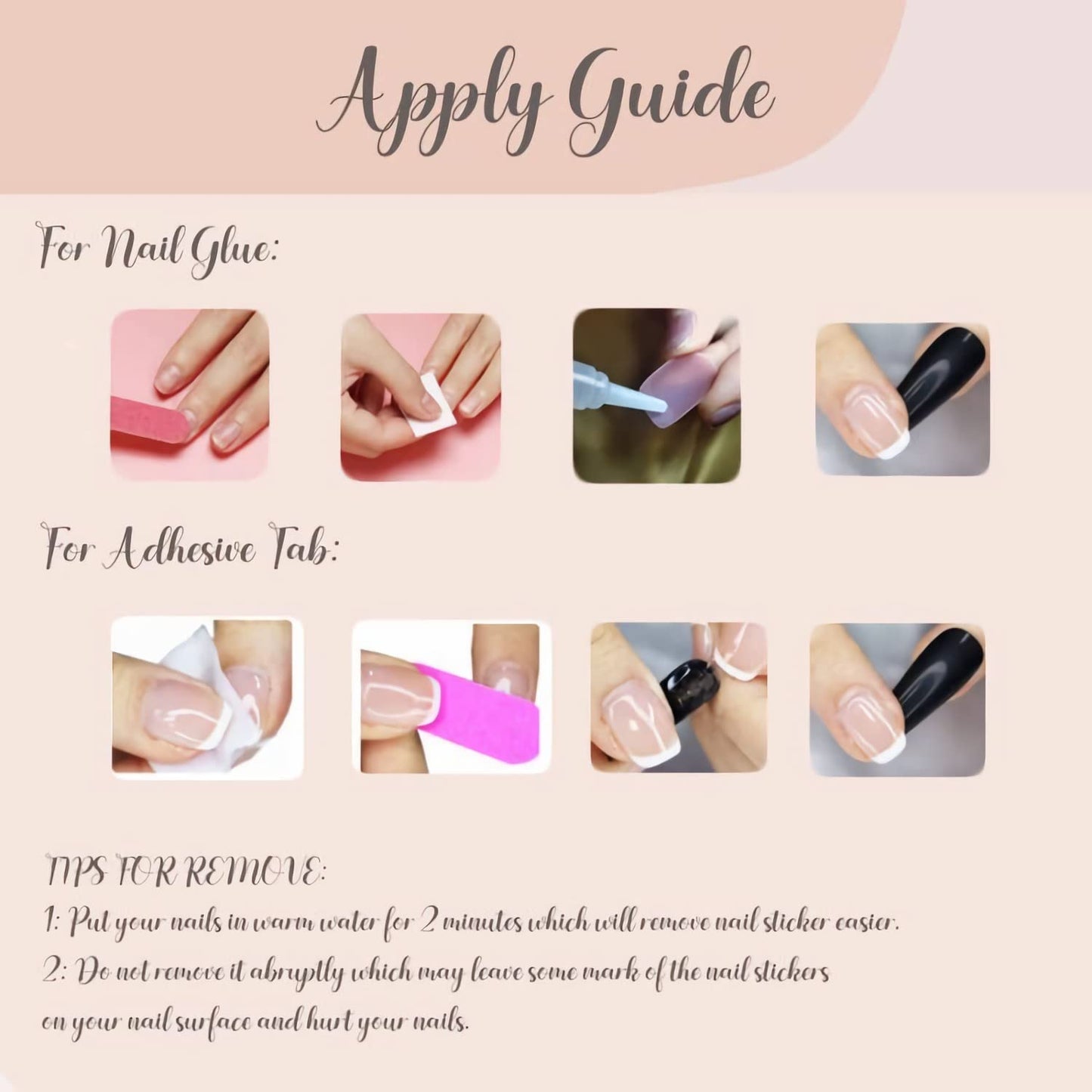 BABALAL Press On Nails, Short Square Fake Nails, Yellow with Star Polka Dot & Cute Anime Design, Glossy Kawaii Daily Wear Glue On Nails 24Pcs
