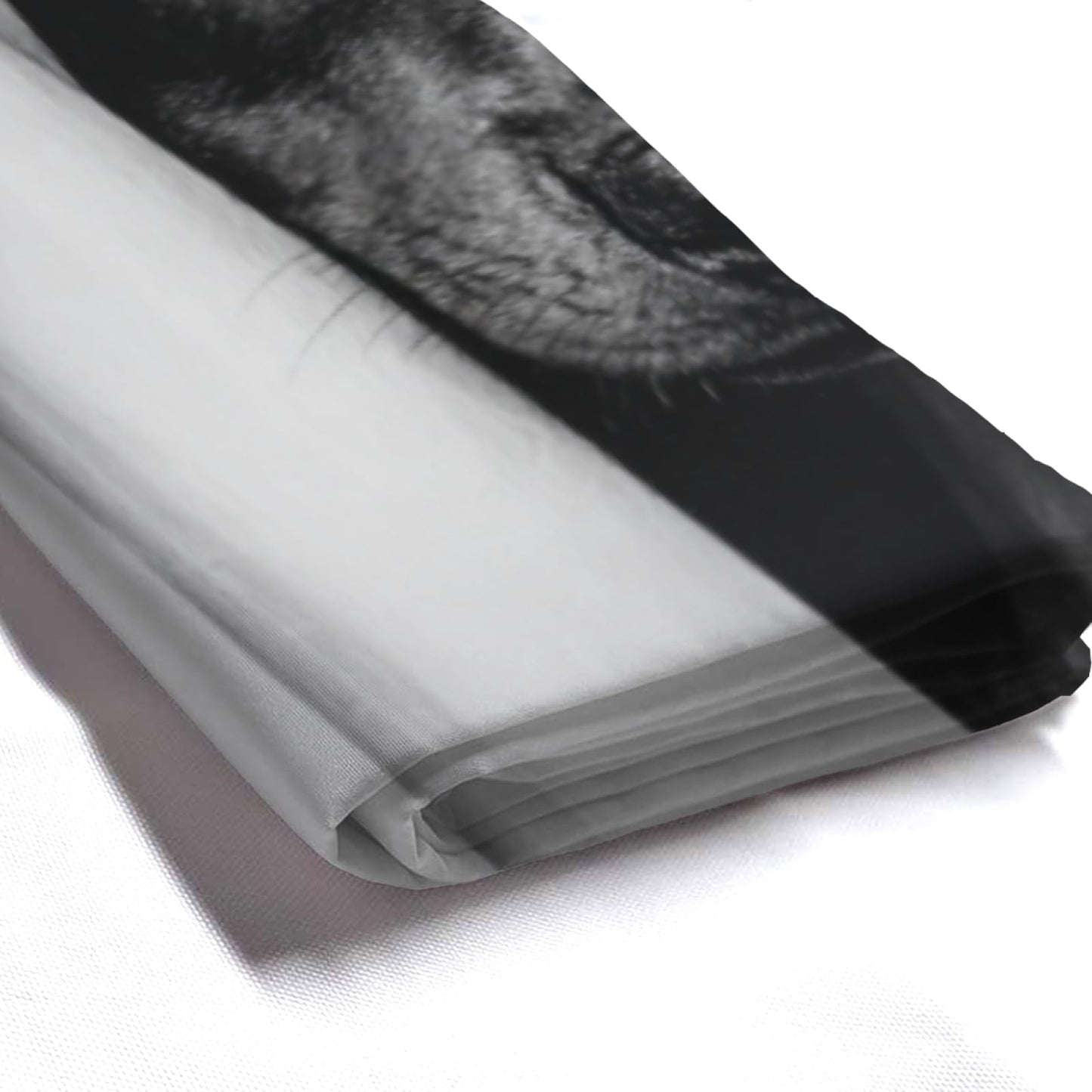 Wordatu Doberman Shower Curtain Funny are You Pooping Black and White Bath Curtain Bathroom Decor Animal Toilet Resistant Fabric with 12 Hooks 72x72