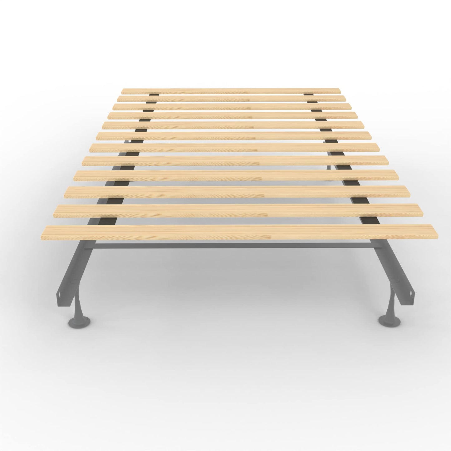 Greaton, 0.68-Inch Heavy Duty Horizontal Wooden Bunkie Board/Bed Slats, Twin(39"), Beige