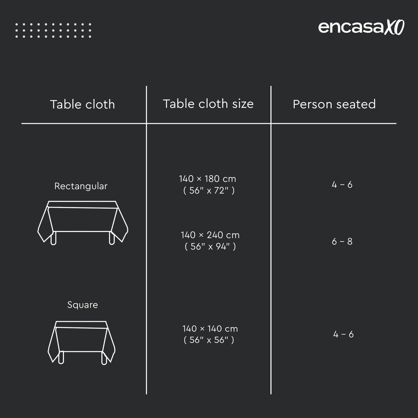 Encasa XO Floral Table Cloth 56"x56" for Square Table Water Repellent Polyester Indoor Outdoor Tablecloth Machine Washable Spring Summer Table Cover Farmhouse Style for Dining French Beige