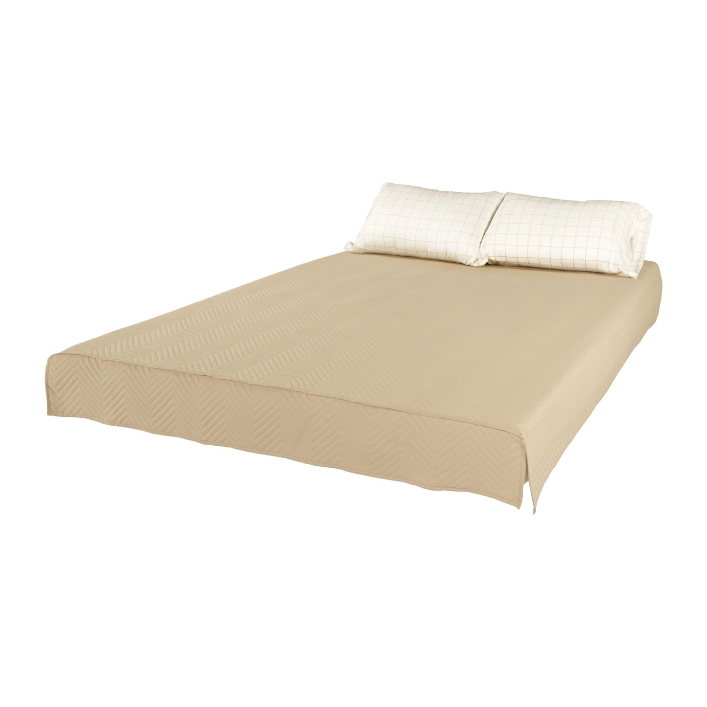Lippert Easy Zzzs™ RV Bedding Set - Short Queen, Tan Brown
