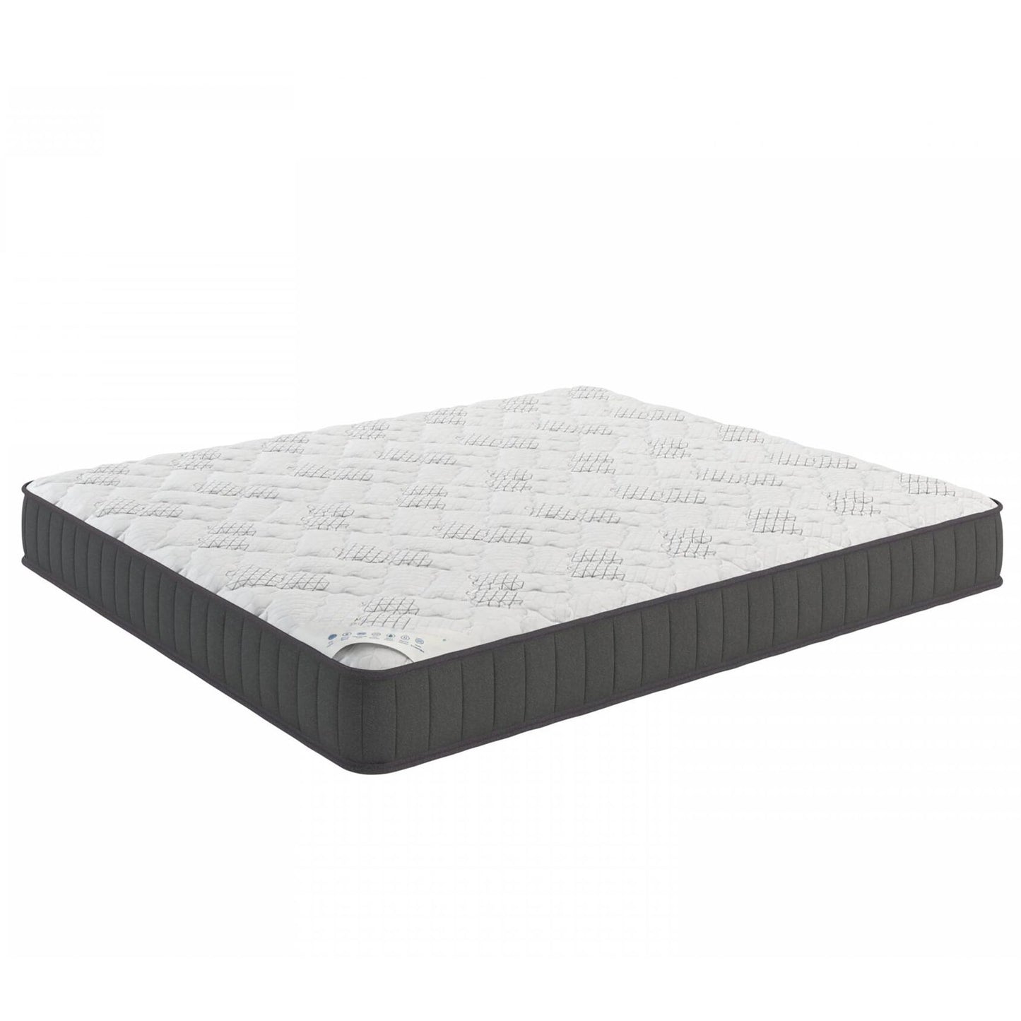 Ottomanson Full 9" Hybrid Mattress - Medium Firm Support - Made in USA - Individually Pocketed Coils & CertiPUR-US Foam - Fiberglass-Free - Bed in a Box