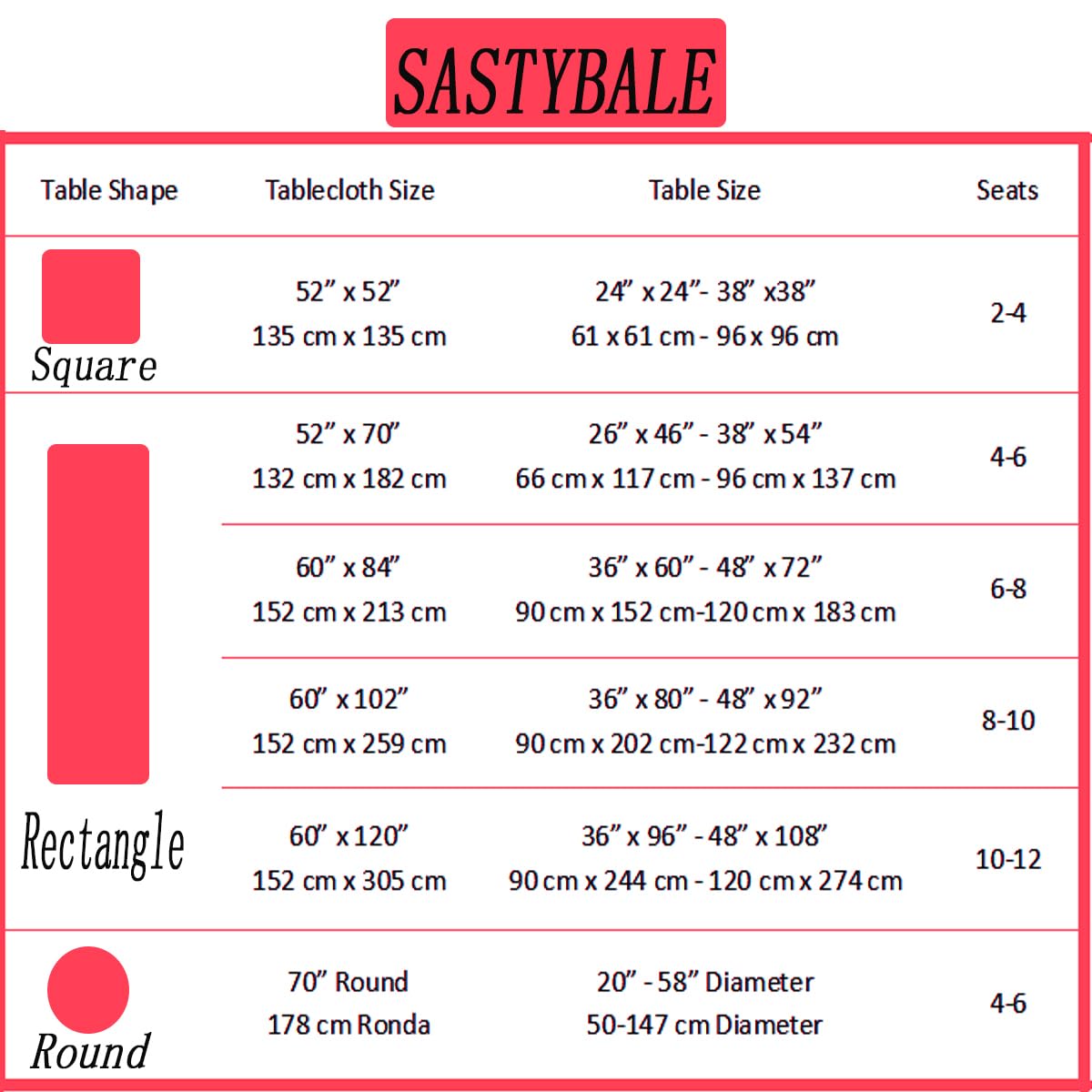 SASTYBALE Christmas Tablecloth Rectangle 52 x 70 Inch Holly Berry Jacquard Spill Proof Wrinkle Free Fabric Table Cloth, Damask Table Cover for Kitchen Dining, Party, Xmas, Winter, Holiday, Red