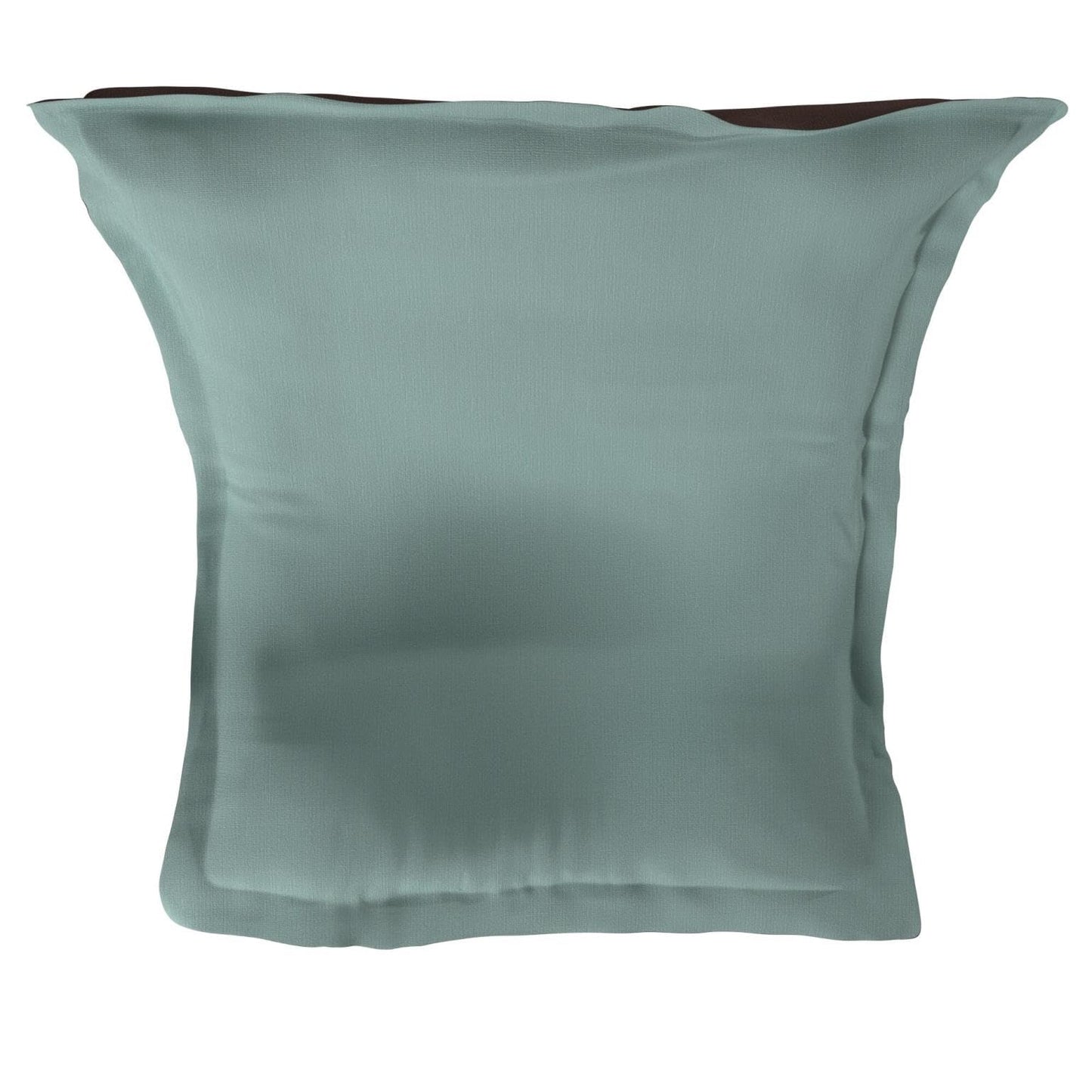 Howard Elliott Collection Puff Chair Cushion Cover Replacement Slipcover Exclusively Made for Howard Elliott Puff Chair Cushion, 100% Polyester Fabric (Cushion Not Included), Sterling Breeze