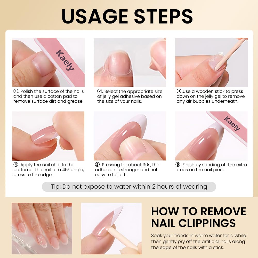 evpct Spring & Summer Press on Nails Medium Square No Glue, Cherry Fake Nails Press ons with 3D Pattern Design, Light Weight Perfectly Fit Fake Nails for Women Gift, Fake Nail Kit with Kits, 24Pcs