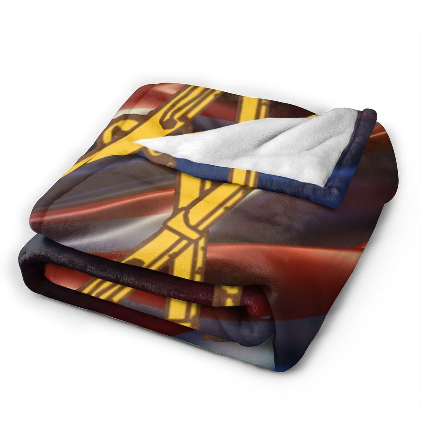 US Army Infantry 02 Blanket Flannel Soft Lightweight Warm Bedding Decor Gifts 50"x40"