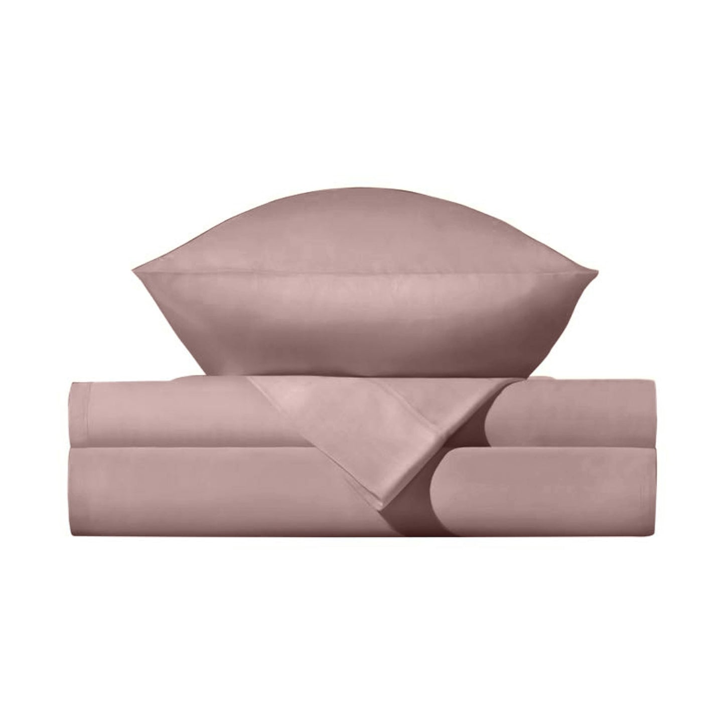 Miracle Made Soft, Breathable Cotton Pillowcase Set, 2-Piece – Silver-Treated, Cool-to-the-Touch Covers for a Fresher-Feeling Sleep Surface – Standard Size, Rosewood