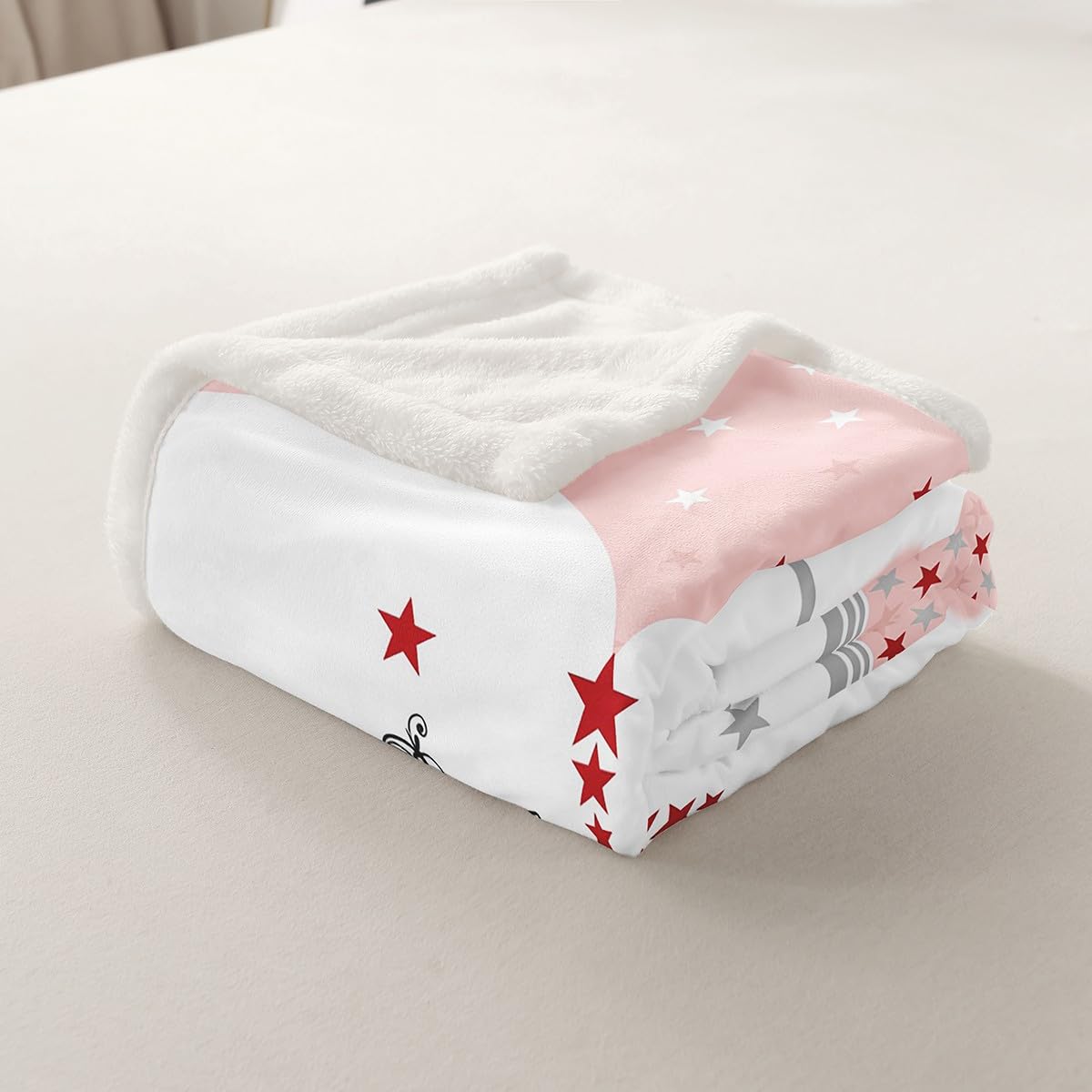 Feelyou Ballet Plush Blanket for Kids Boys Girls - Dance Sports Theme Sherpa Fleece Throw - Soft Microfiber Fuzzy for Sofa Bed Couch, 40x50 Inches