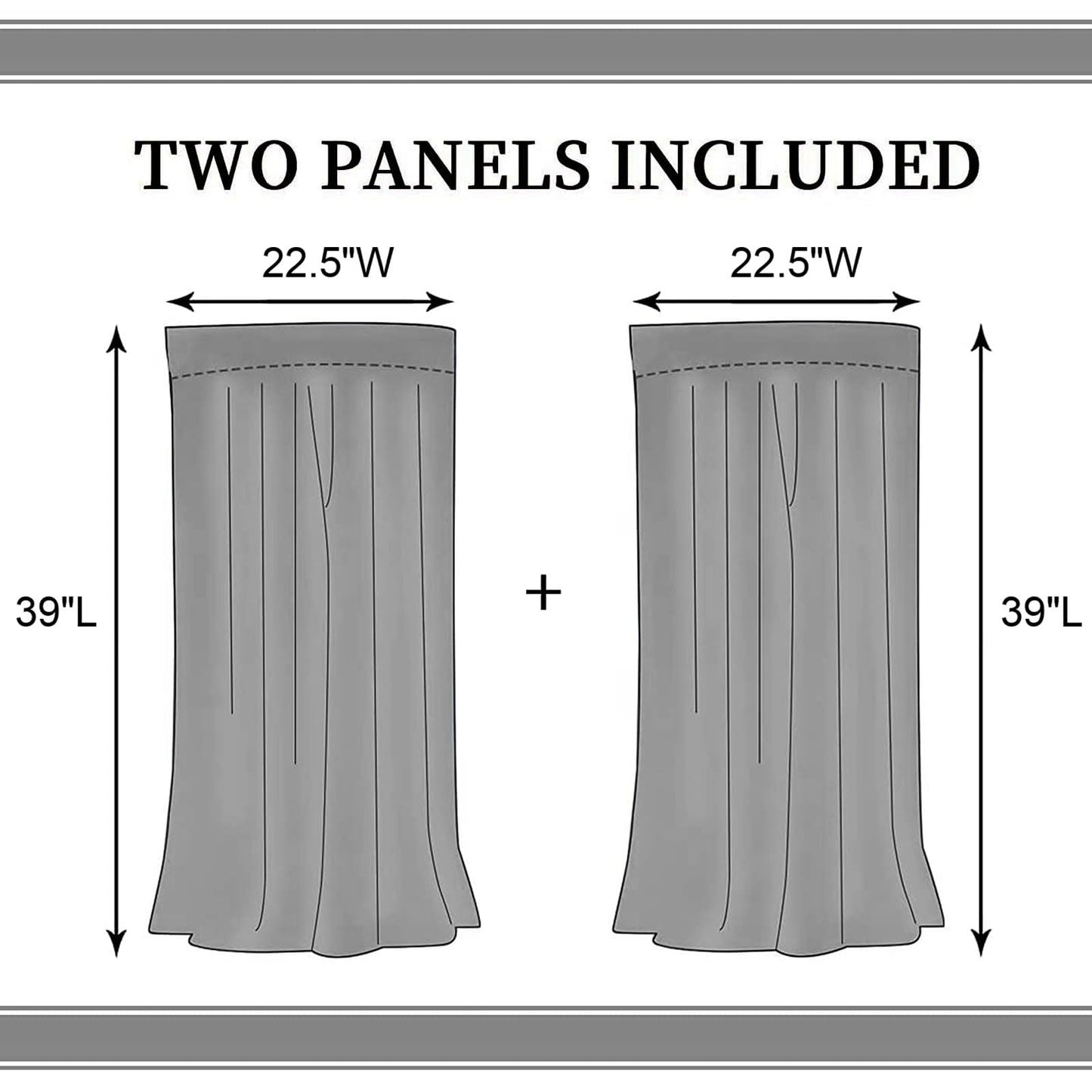 TKUYO Rustic Kitchen Curtains, Farmhouse Retro Coffee Time Latte Cafe Bread Wooden Plank Cottage Country Window Drapery Treatments for Dining Room Bedroom Living Room 2 Panels, 55x39 Inch