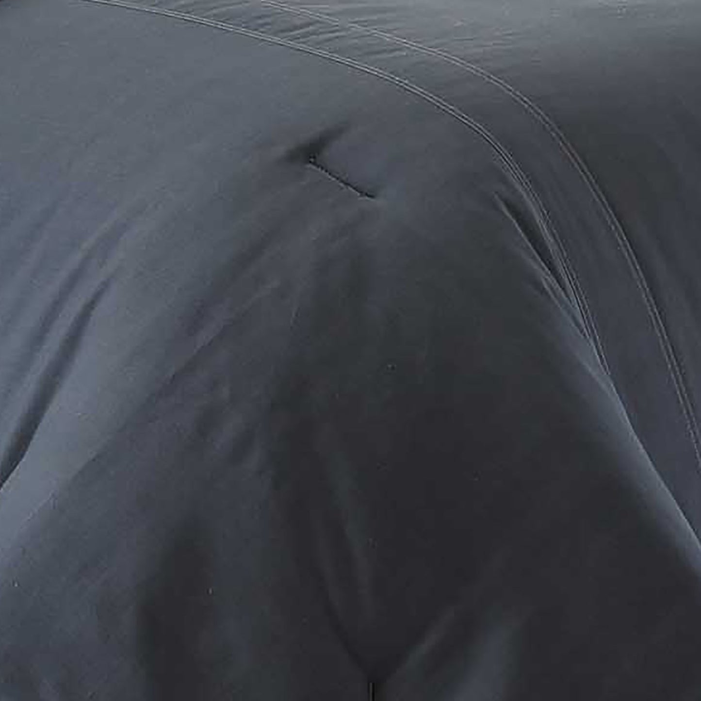 Eddie Bauer - Queen Comforter Set, Reversible Cotton Bedding with Matching Shams, Pre-Washed for Added Softness (Kingston Charcoal, Queen)