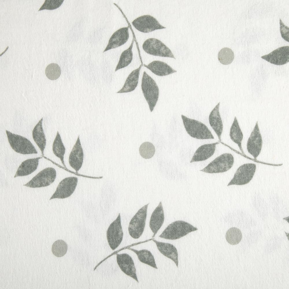 Flannel Sheets Queen Size Rich Cotton -High GSM Flannel Bed Sheet Deep Pockets - Warm & Cozy Flannel Sheet Set for All Seasons (Washy Leaf)