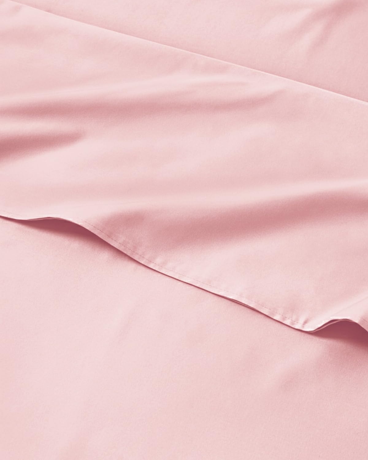Kids Full Size Bed Sheet Set - 4 Piece Kids Loft Bed Sheets - Solid Pink Themed Bedding - Soft, Cute and Cozy - Breathable and Machine Washable - Bedding for Boys, Girls, Teens & Toddlers - Oeko-Tex