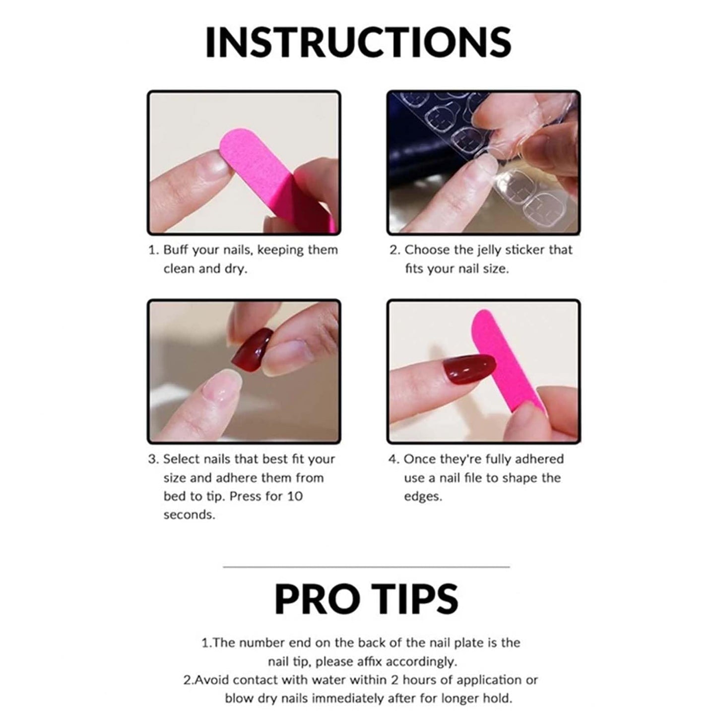 Gifiky Long French Press on Nails Square Fake Nails Swirl Nails Tips Full Cover Breen False Nails for Women and Girls 24Pcs