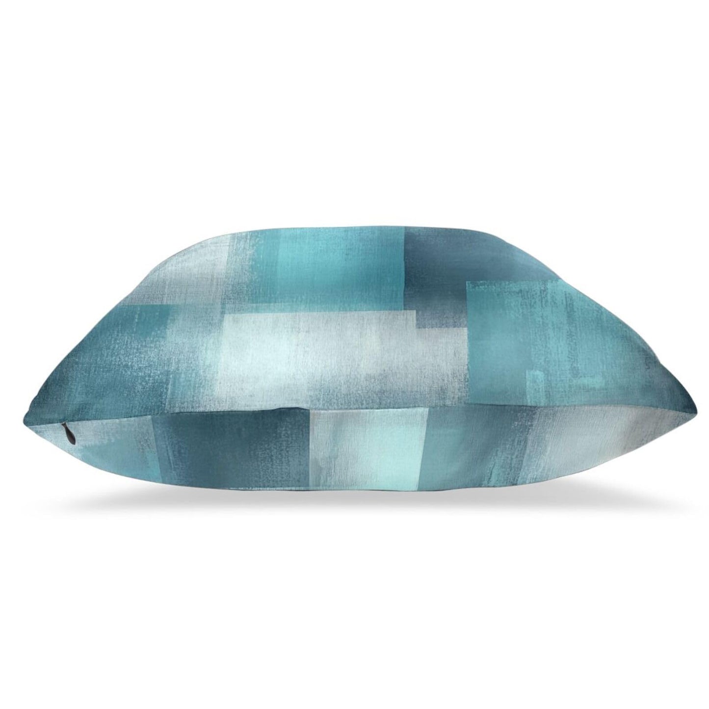 Droerfes Turquoise Grey Teal Throw Pillow Covers Set of 2 Couch Pillow Case Decoration Cushion Covers for Sofa Home Living Room Bedroom Outdoor 18X18 Inch