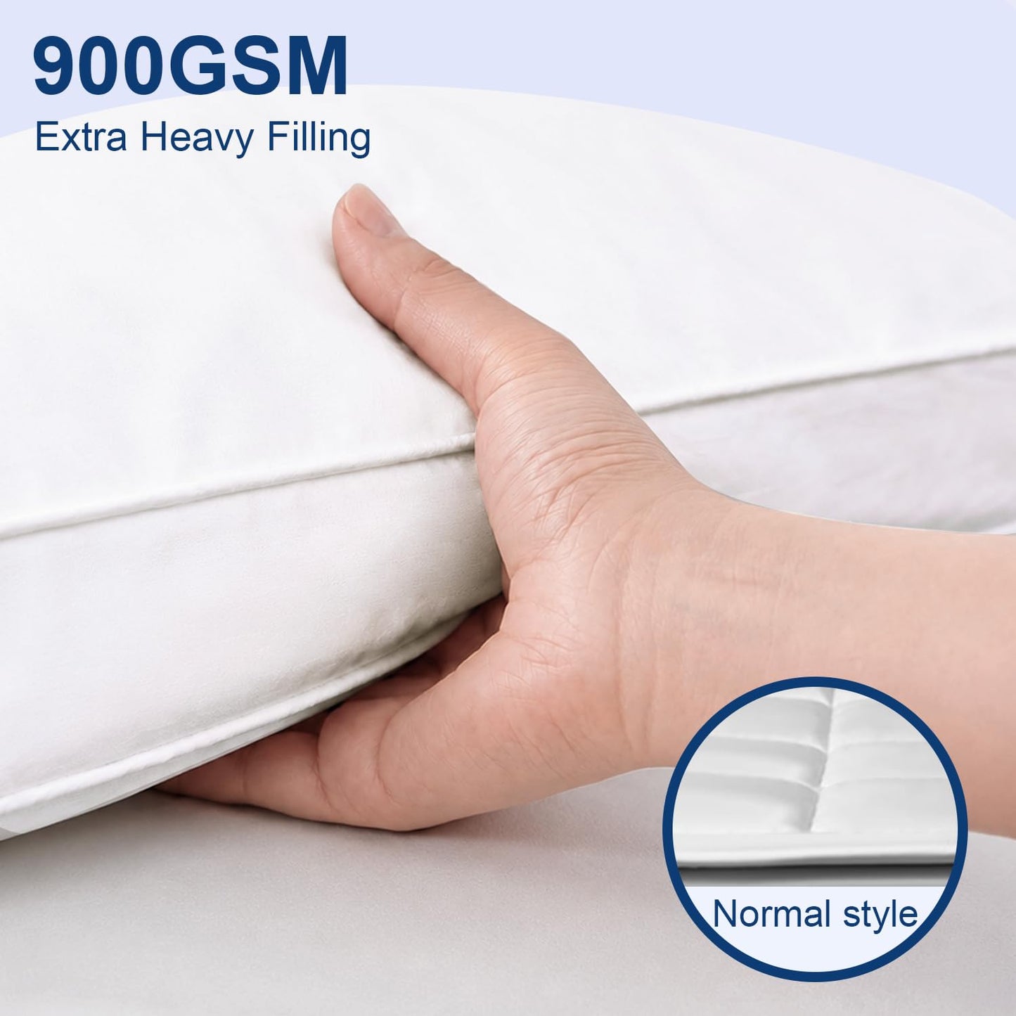 CHOKIT Queen Mattress Topper, Extra Thick Pillow Top Mattress Pad for Back Pain Relief, Cooling Bed Topper Mattress Cover with 8-21 Inch Deep Pocket