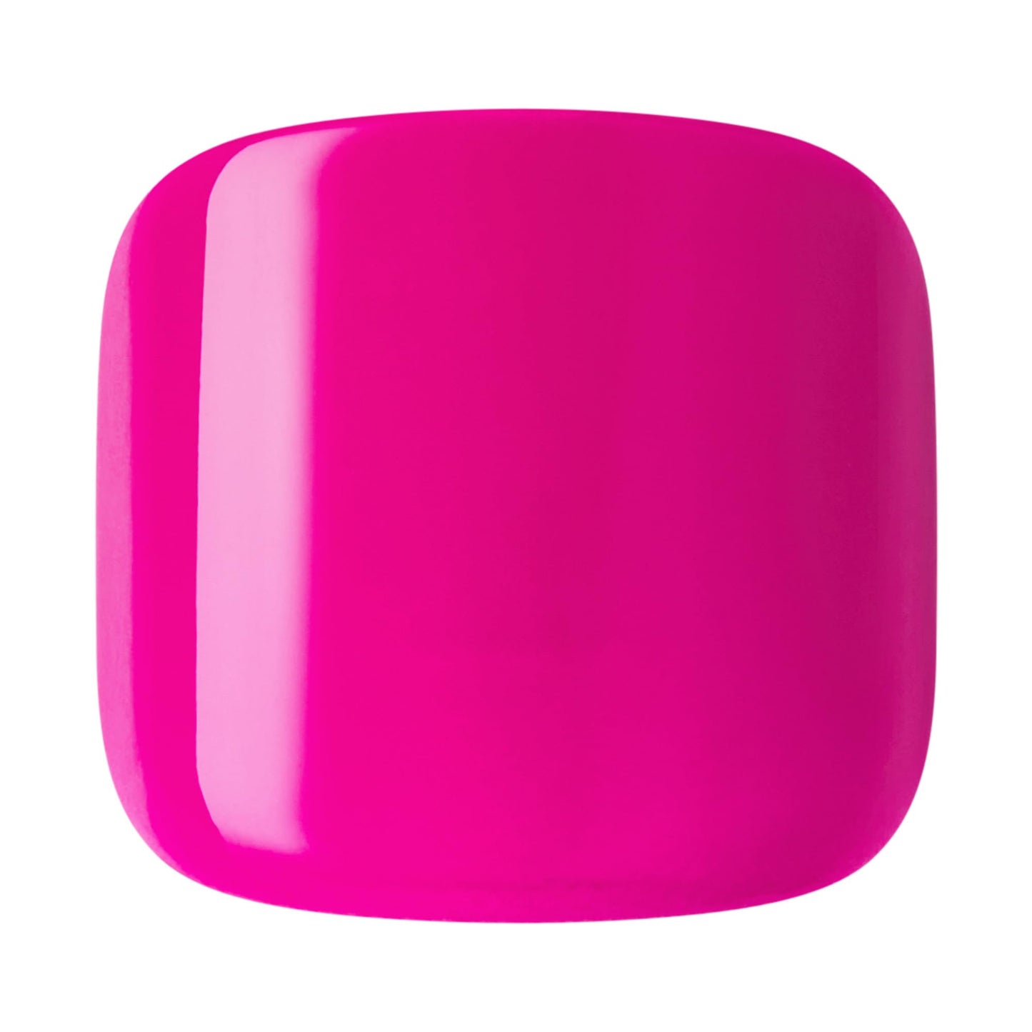 Kiss Impress No Glue Mani Press On Nails, Color, 'Take My Time', Pink, Short Size, Squoval Shape, Includes 24 Toenails, Prep Pad, Instructions Sheet, 1 Manicure Stick, 1 Mini File