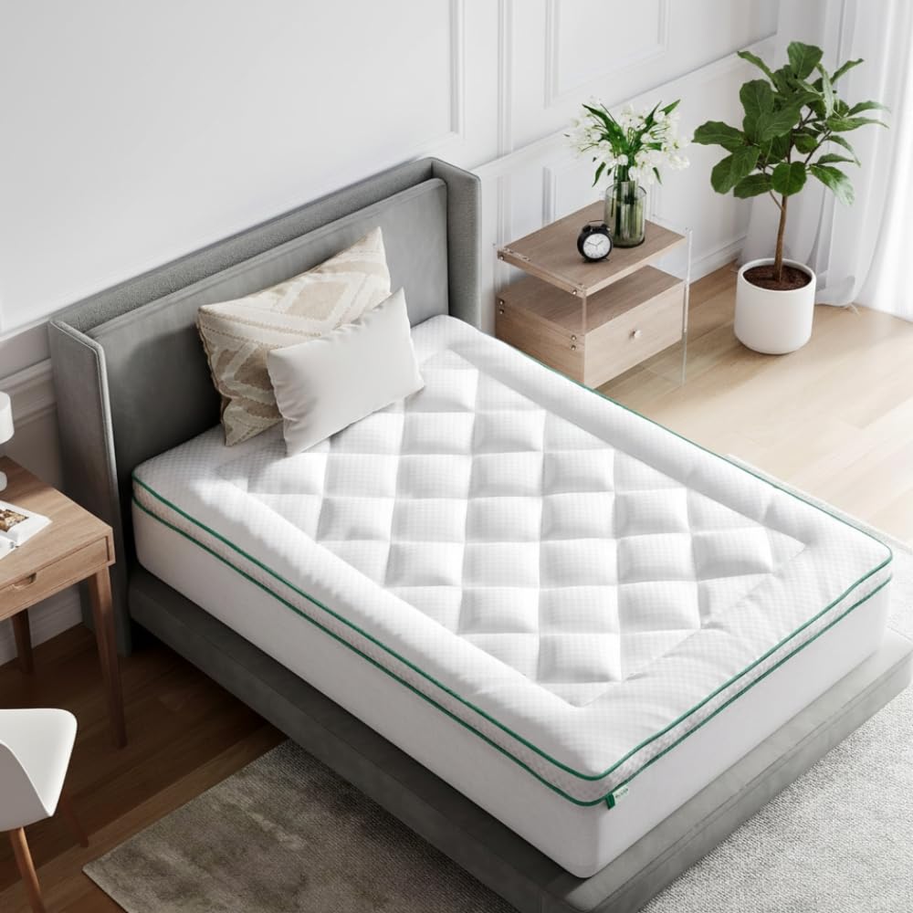 Novilla Full Mattress Topper, Extra Thick Pillow Top Mattress Pad, Down Alternative Fill Breathable Cover, 8-21" Deep Pocket Soft Bed Topper for Back Pain Relief