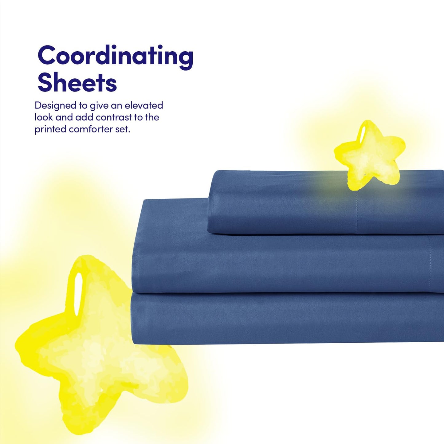 Basketball Comforter Set Twin Size – Bed in a Bag with Sheets, Pillowcases & Shams – Soft Stylish Sports Bedding – All Season Boy’s Basketball Bed Set