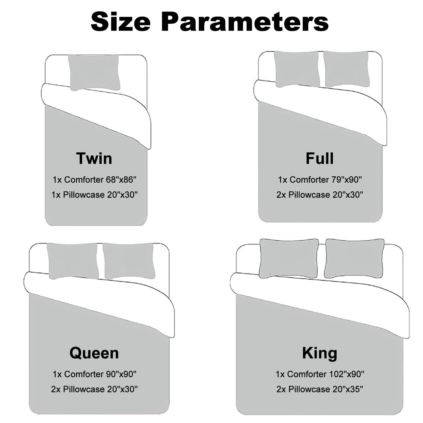 EDGZKO Cute Rabbit Comforter Set, Queen Size Bunny Happy Easter Bedding Set for Boys Girls Kids Teens Adults, Wild Animals Quilt Duvet Bed Set, Wildlife Bedroom Decor 1 Comforter & 2 Pillowcases