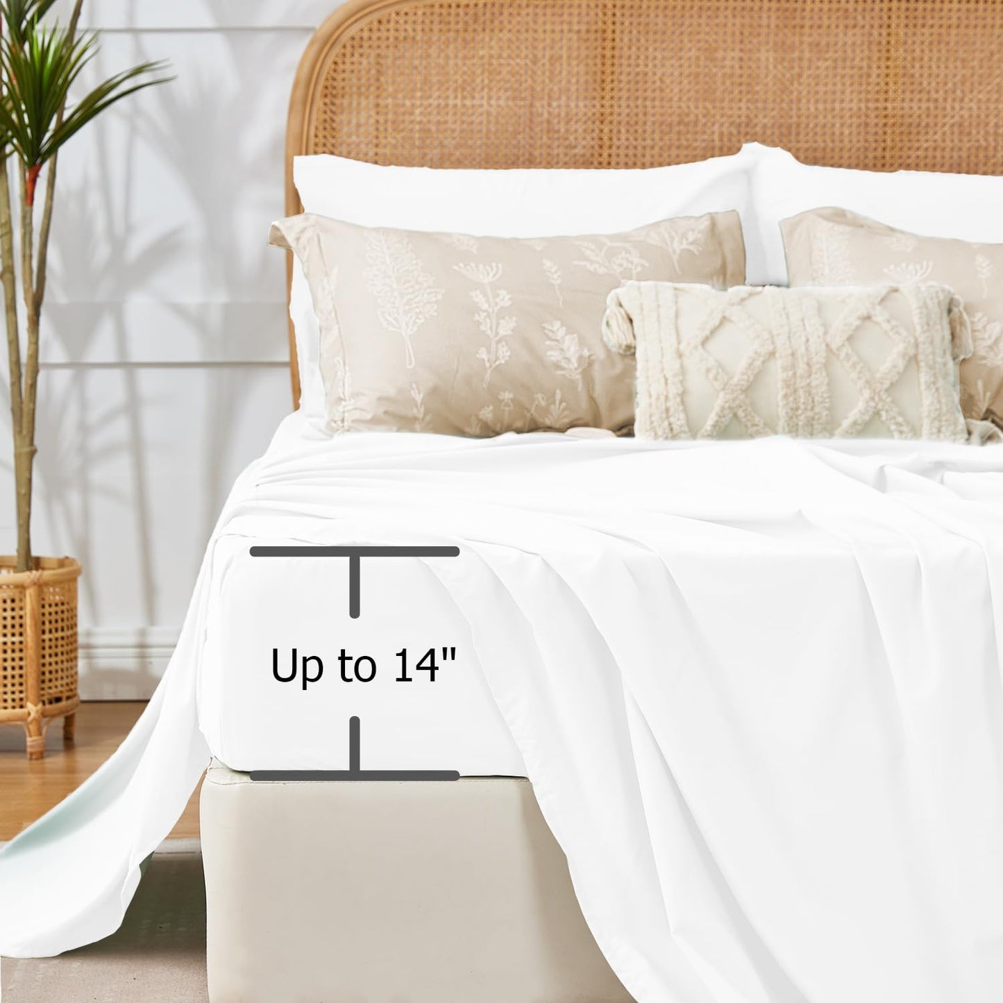 Kozyhvn Twin XL Comforter Set Khaki, Cute Floral Bed in a Bag Twin XL Boho 5 Pieces, Soft Fluffy Bedding Sets with Comforter, Sheets, Pillowcase & Sham, All Season
