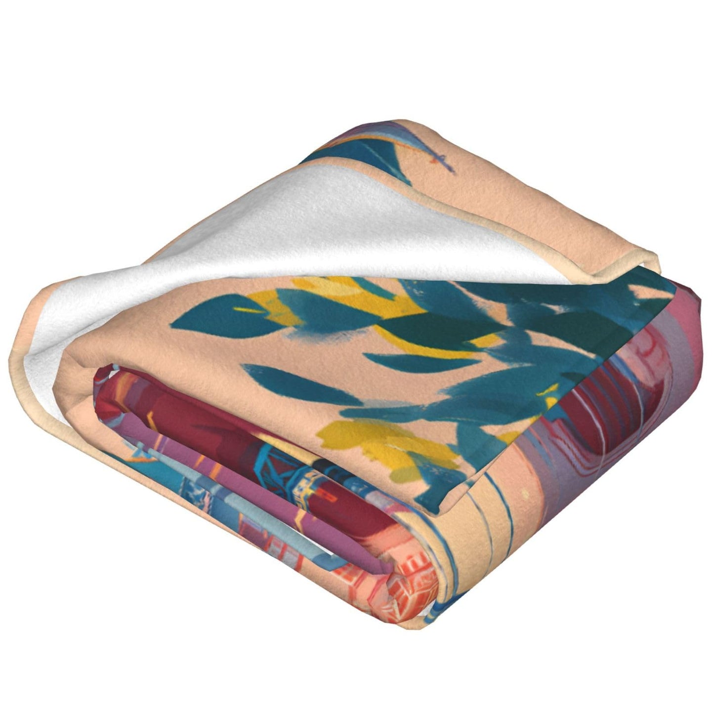 Modern Art London Bridge Fleece Blanket, Ultra Soft Fleece Throw Blanket for Bedding Sofa and Travel