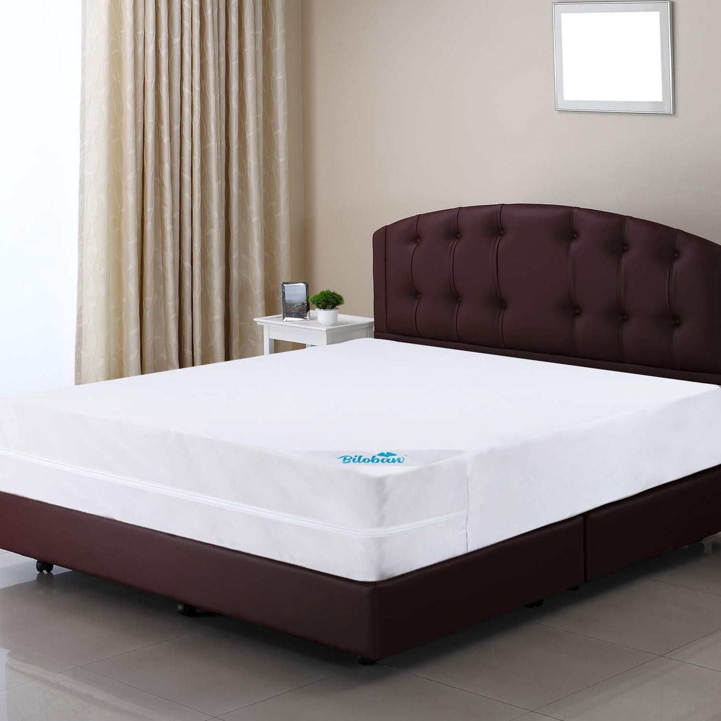 Queen Mattress Protector (3/4/5/7/9/13Inches), Waterproof Mattress Cover Extra Deep Pocket, Zippered Mattress Encasement, Premium 6-Sided Bed Cover, Breathable and Absorbent