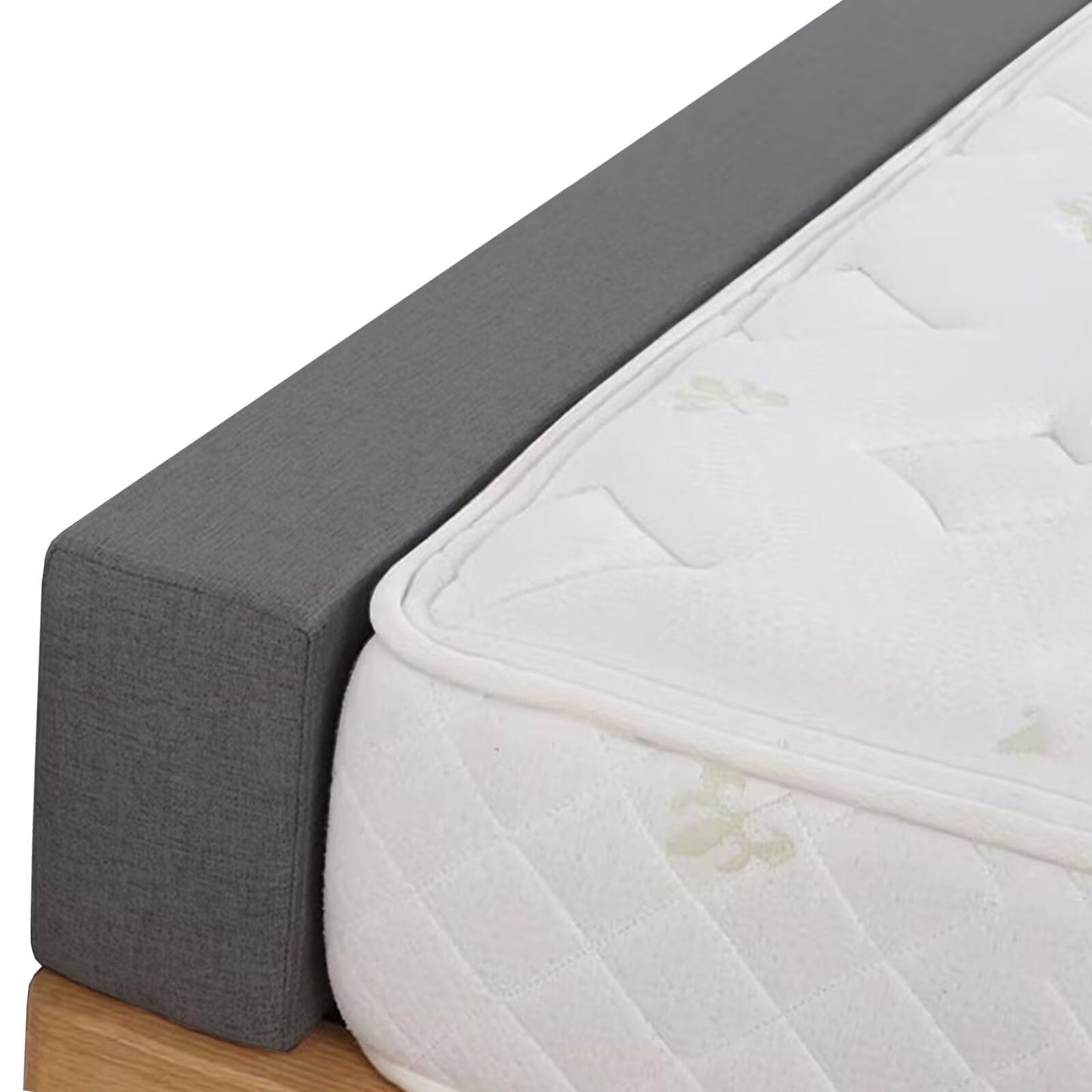 gywstars Queen/King Bed Gap Filler, High-Density Foam Mattress for Headboard/Wall Gap, Removable Cover