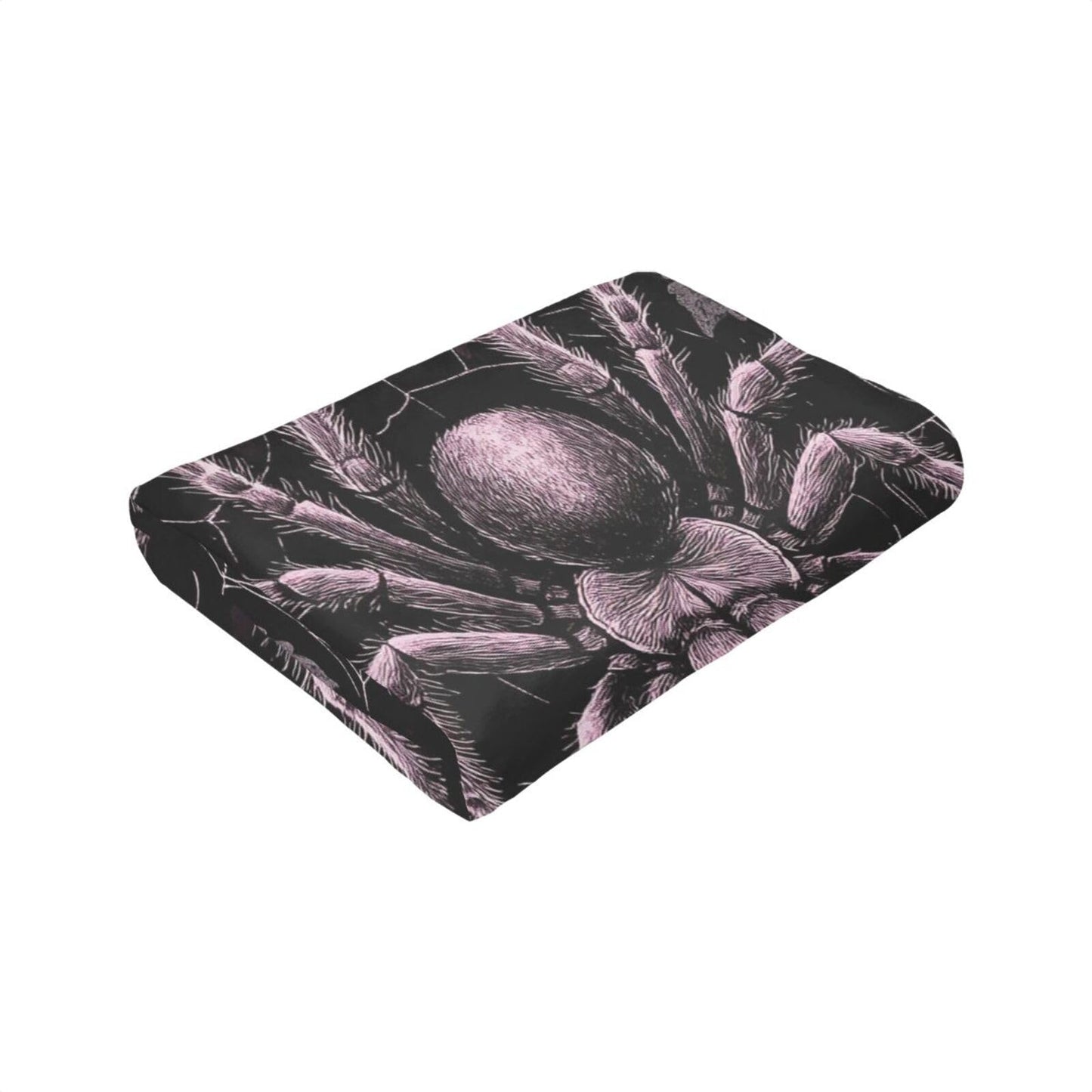 Gothic Spider Throw Blanket Rose Spiders Blankets Aviation Spider Web Fleece Plush Super Soft Cozy Warm Lightweight Decor Gifts for Boys Girls Kids Adults Men Women 40" x 50"