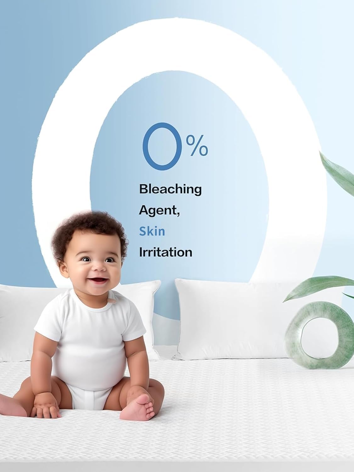 Queen Waterproof Mattress Protector, Premium Viscose from Bamboo Mattress Pad Ultra Soft Breathable, Noiseless Mattress Cover Fitted 8"-21" Deep Pocket