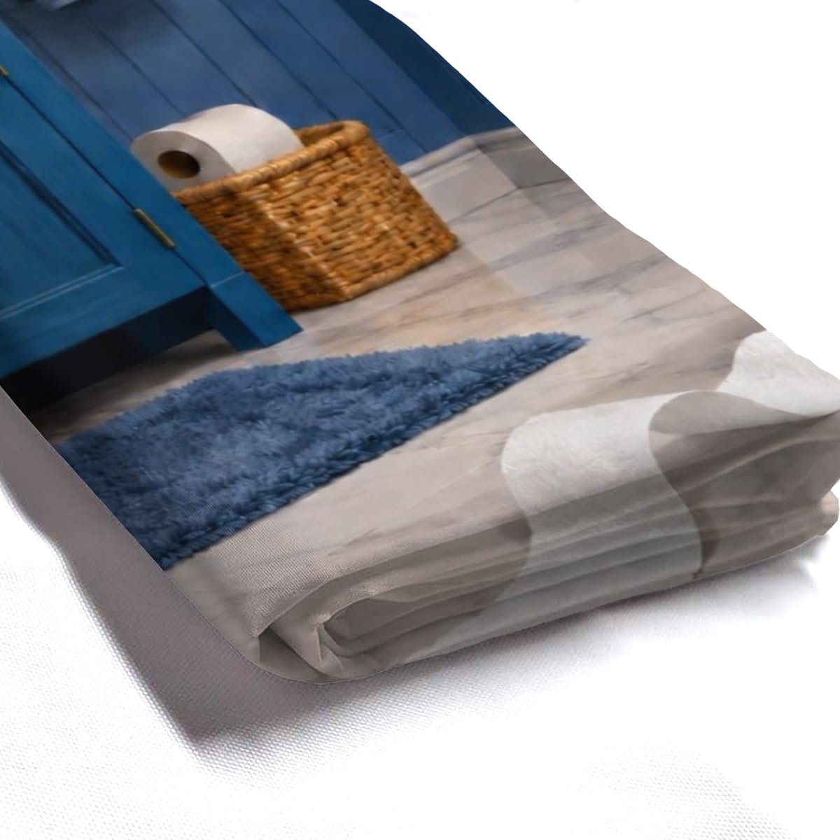 LFINKARTGOGO Funny Siamese Cat Shower Curtain 72x72 with 12 Hooks Humor Pet Animal Print Waterproof Washable Polyester Bath Curtain for Home Hotel Decor