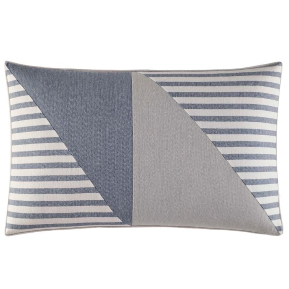 Nautica - King Comforter Set, Soft Yarn-Dyed Cotton Bedding, Medium Weight for Year Round Use, 3 Piece Bed Set with Matching Pillowcases (Fairwater Blue)