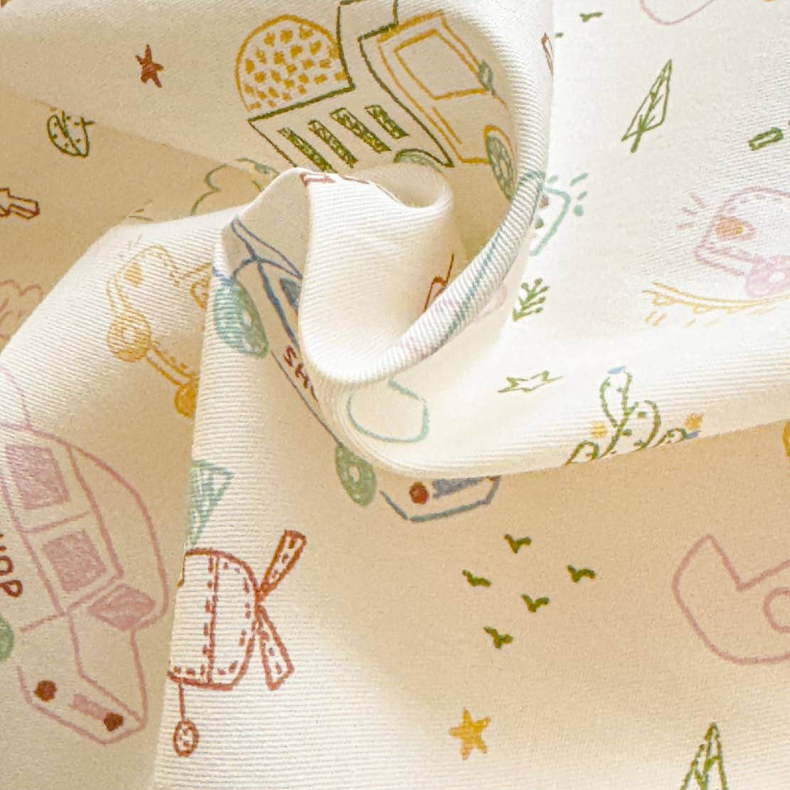 LIWHENHAO Car Duvet Cover Set Queen 100% Cotton Bedding Cartoon Truck Train Airplane Helicopter Print 1 Cute Vehicles Comforter Cover Full 2 Pillowcases for Kids Girls Boys Woman