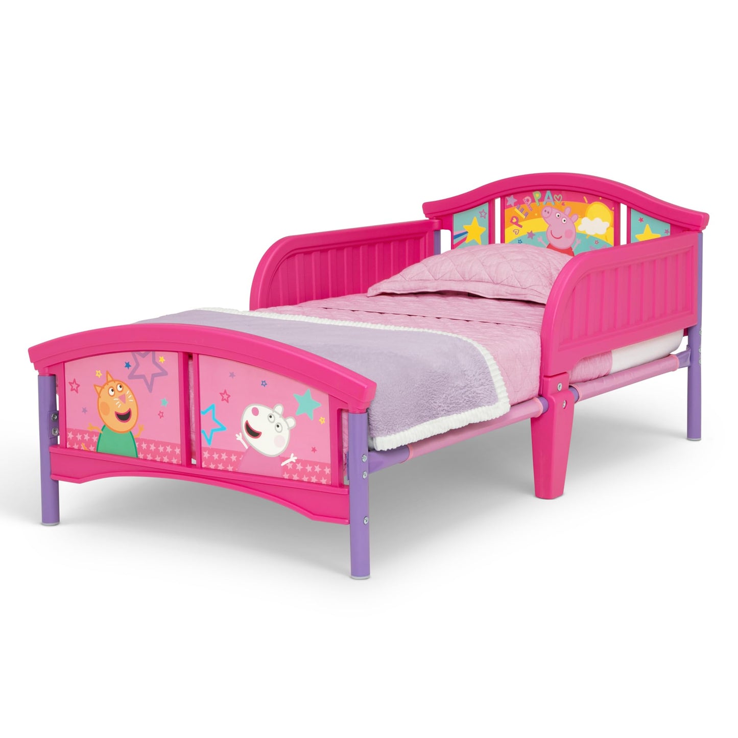 Delta Children Plastic Toddler Bed, Peppa Pig