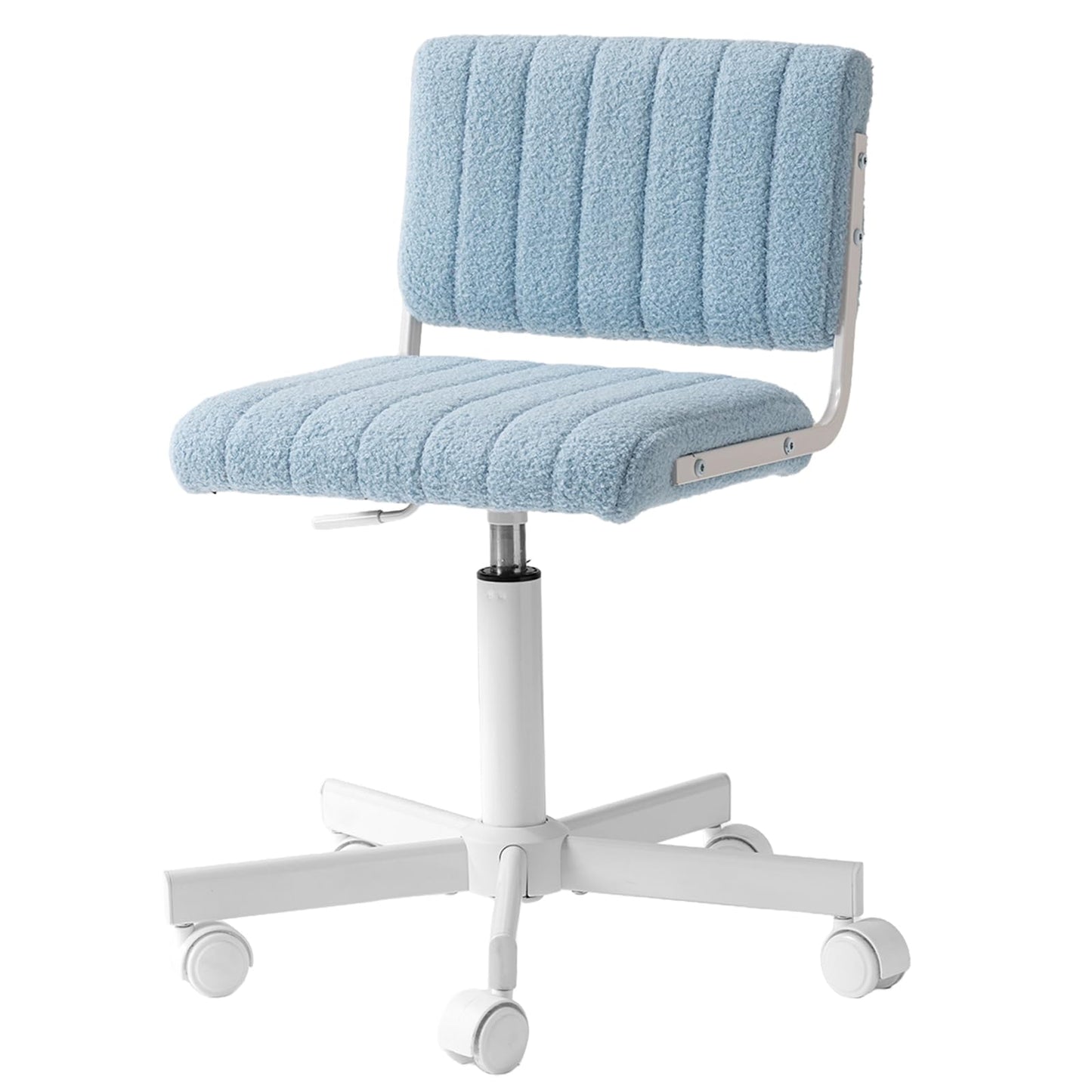 Manyday Office Chair Vanity Chair with Wheels l Comfy Desk Chair with Back