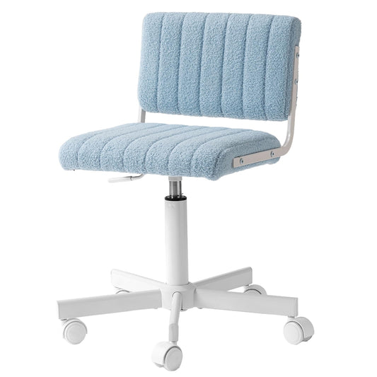 Manyday Office Chair Vanity Chair with Wheels l Comfy Desk Chair with Back