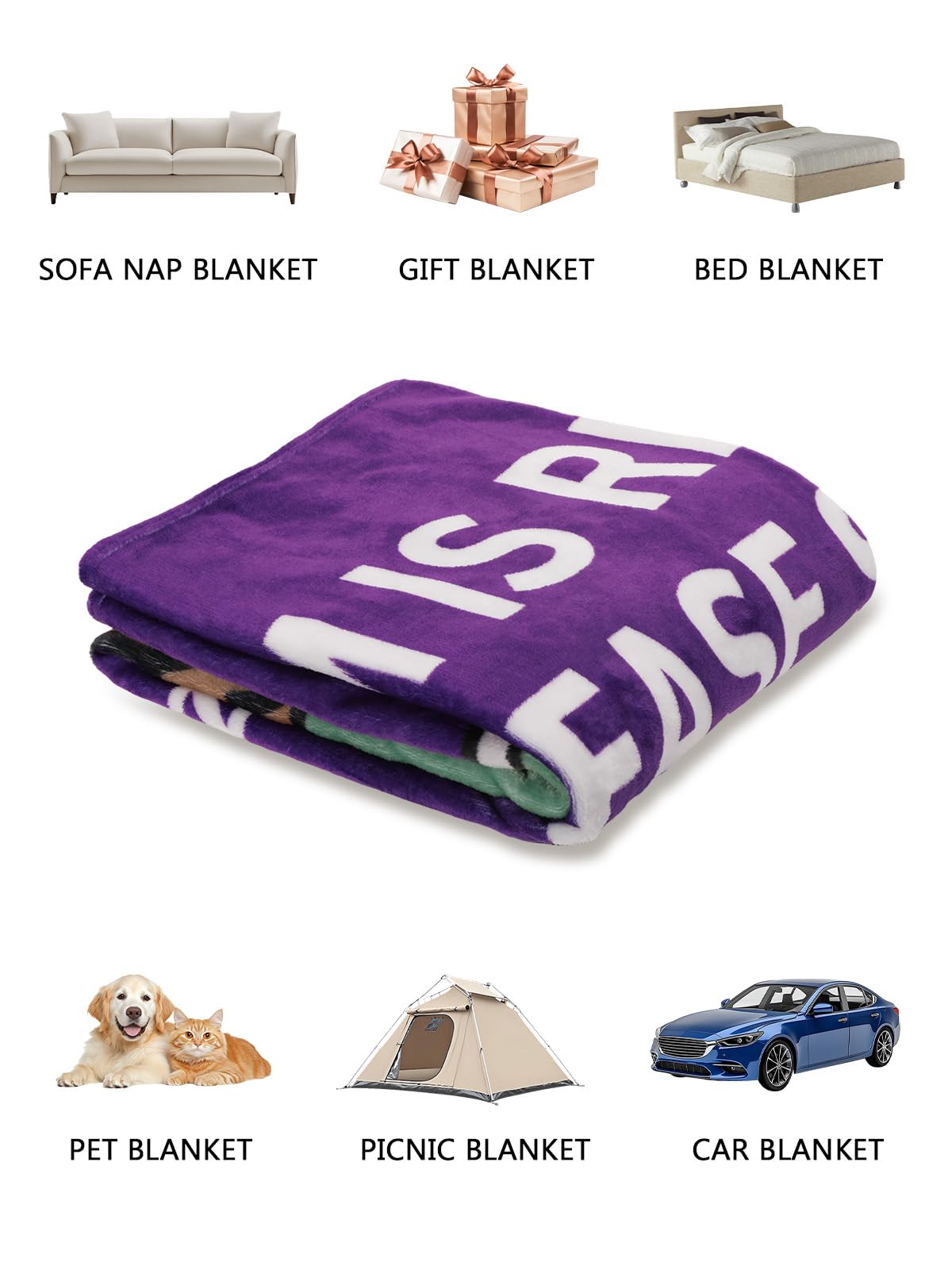 Gift for Mom from Daughter Son, 60"x50" Funny Blanket Gift, Birthday Gifts for Mom, Soft Cozy Sleeping Sloth Throw Blanket I Love You Mother Gifts