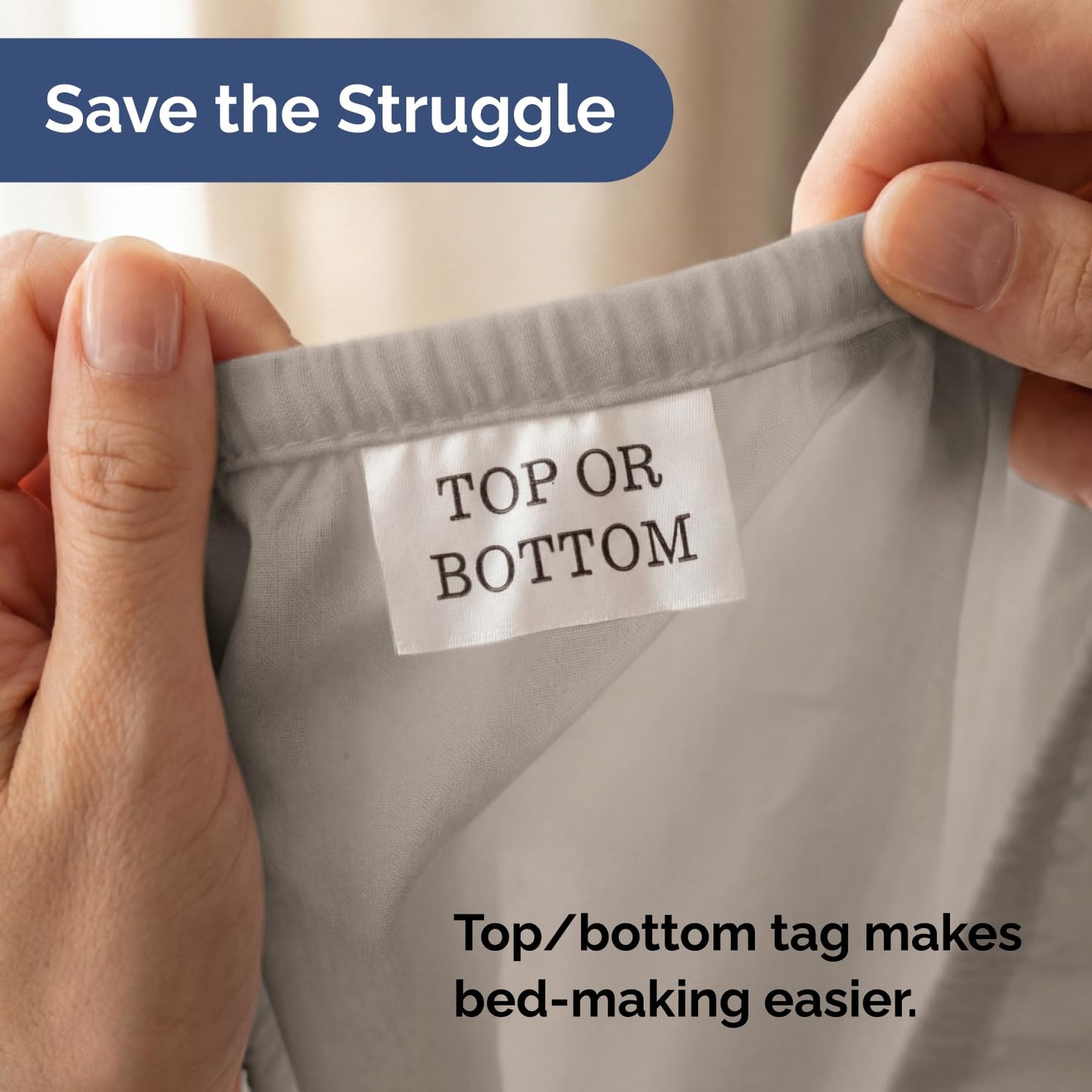 Full Size Fitted Bed Sheet - Pack of 2 Single Fitted Bottom Sheet Only - Fits Mattress Up To 16" Deep Pockets - Extra Soft, Cozy, Breathable & Cooling - Hotel Quality, Fade & Wrinkle Free - Light Grey
