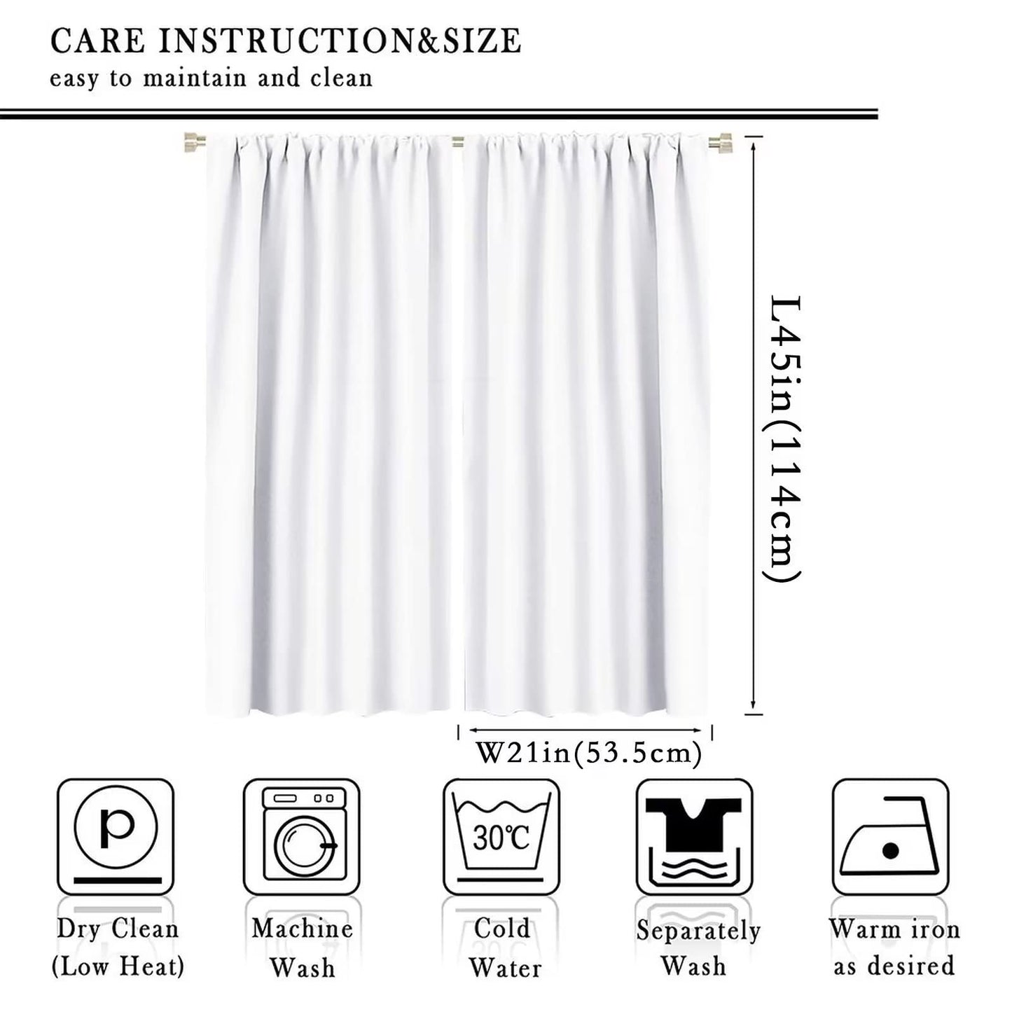 Spring Waterfall Curtains Forest Moss Green Plants Theme Bedroom Living Room Cafe Decor Rod Pocket Blackout Window Drapes 2 Panels Set 42x45in