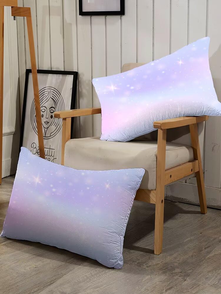 kxry Purple Galaxy Comforter Set Full Size Dreamy Soft Duvet Bedding