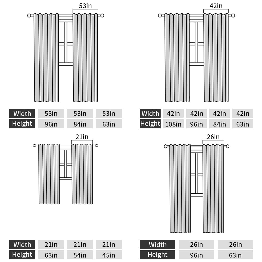 Renaiss Black & Gold Marble Blackout Curtains, Modern Art Gray Ombre Luxury Golden Decorative Window Curtains, Aesthetic Grommet Window Drapes for Bedroom Living Room Set of 2 Panels 42Wx63L inches