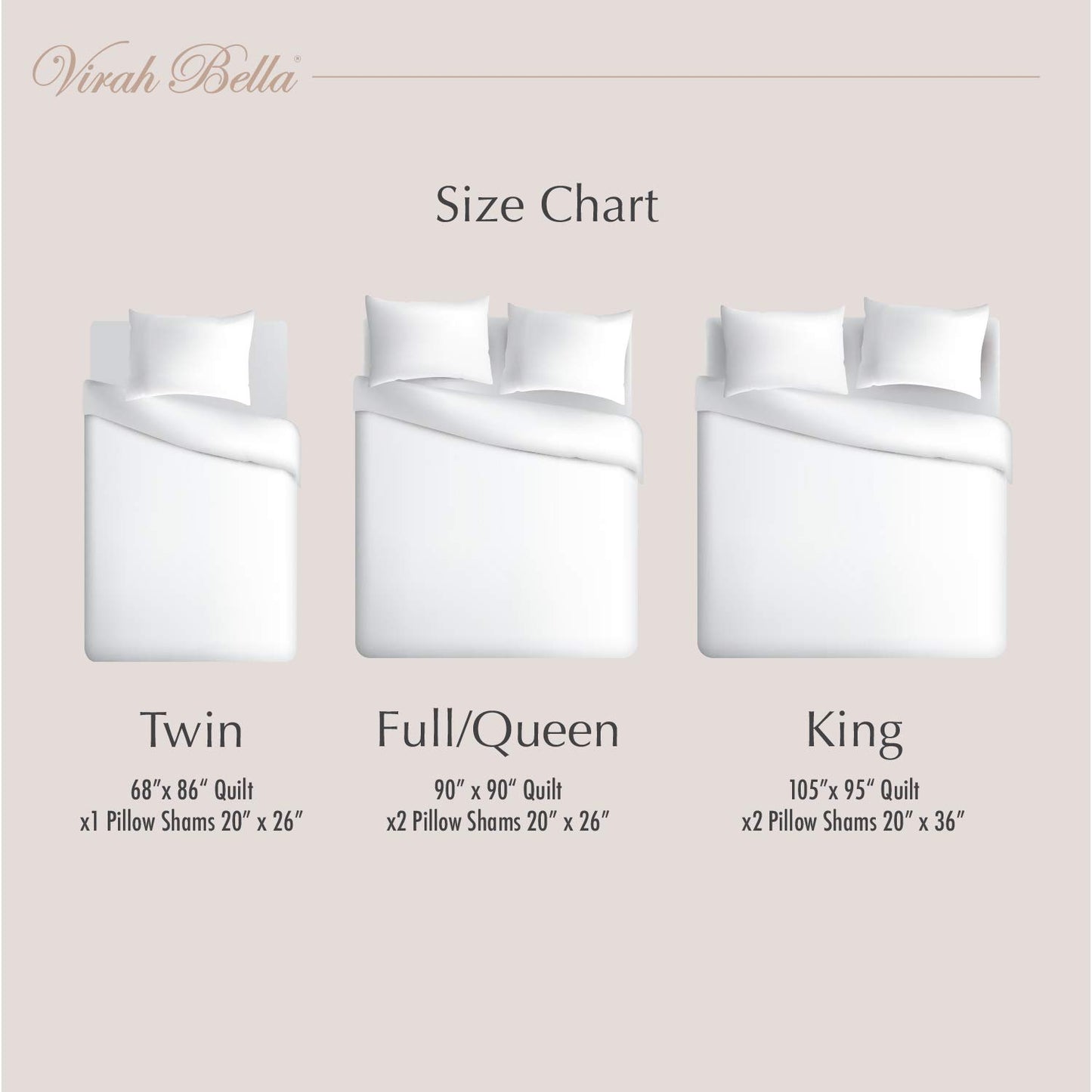 Virah Bella 3 Piece Full/Queen Lodge Quilt Bedding Set - Rustic Country Reversible Comforter Set with Decorative Pillow Shams - Suri