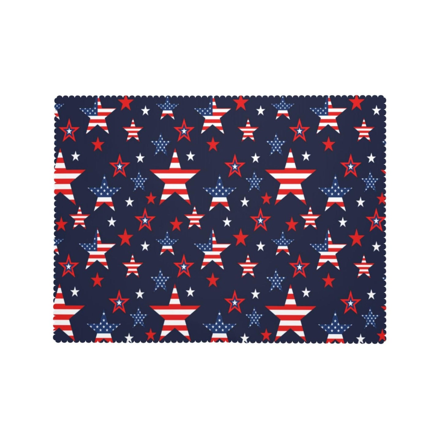 LORCARVIS 4th of July Tablecloth Independence Stars Polyester Rectangle Table Cloth Washable Seasonal Tabletop for Kitchen Dinning Party Outdoor Picnic 54 x 72 Inch Tablecloths